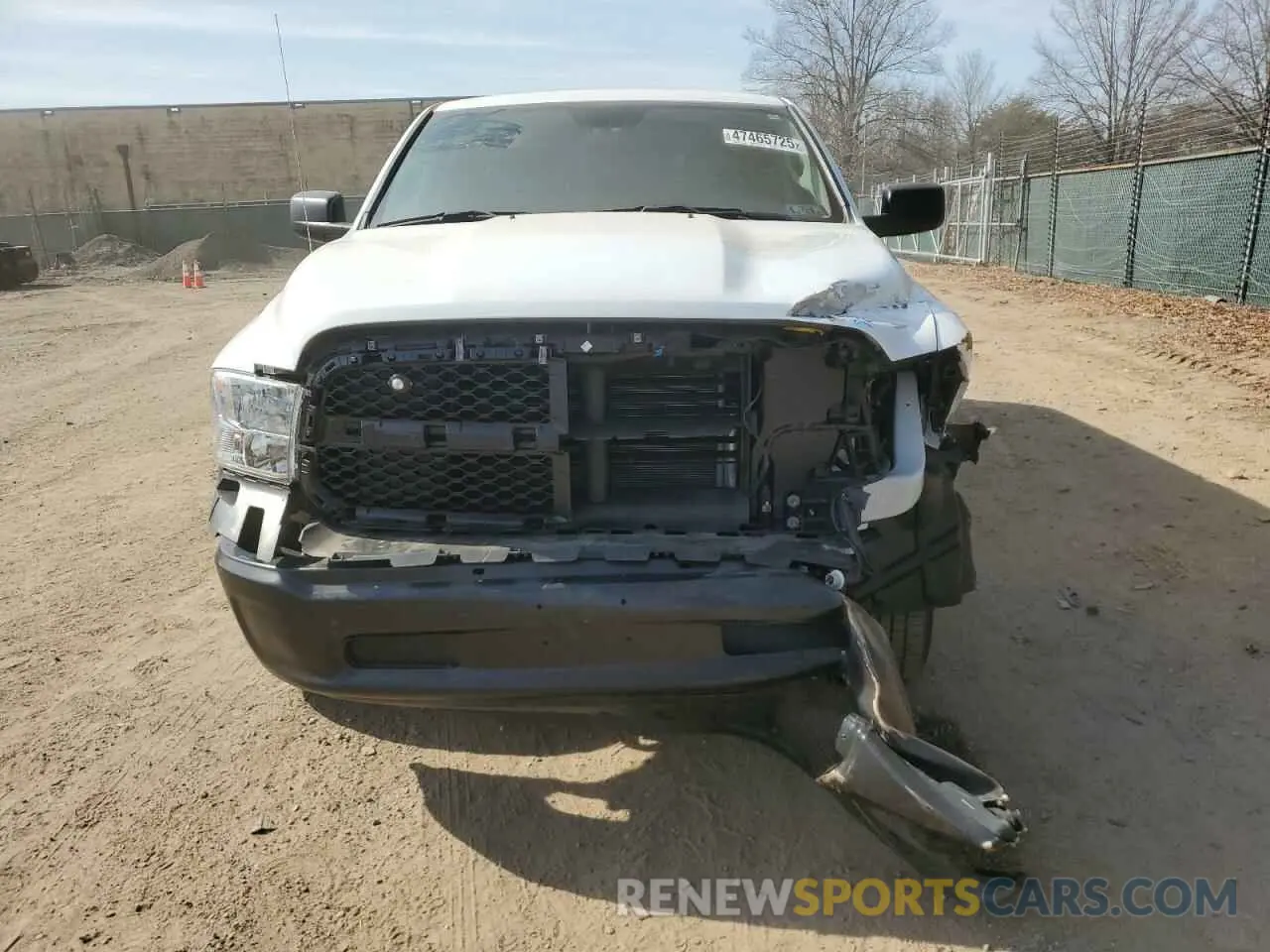 5 Photograph of a damaged car 1C6RR7FG5NS188205 RAM 1500 2022