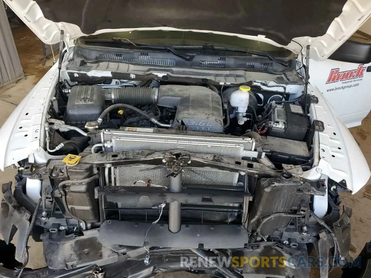 11 Фотография поврежденного автомобиля 1C6RR7FG9NS215678 RAM 1500 2022