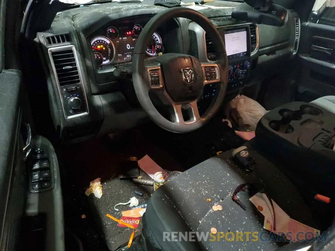 8 Фотография поврежденного автомобиля 1C6RR7GT8NS156201 RAM 1500 2022
