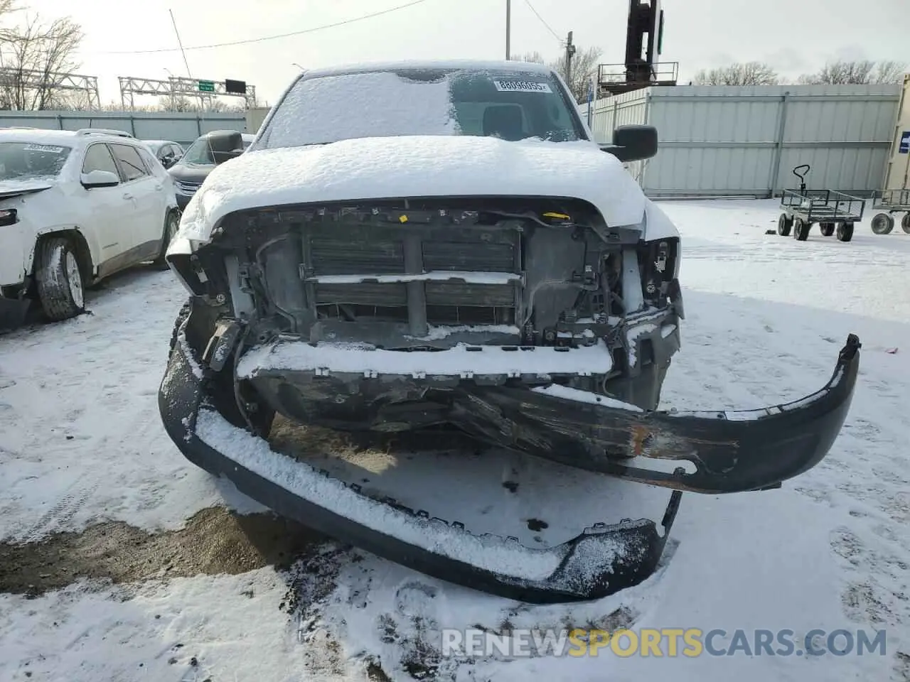 5 Фотография поврежденного автомобиля 1C6RR7KT0NS195131 RAM 1500 2022
