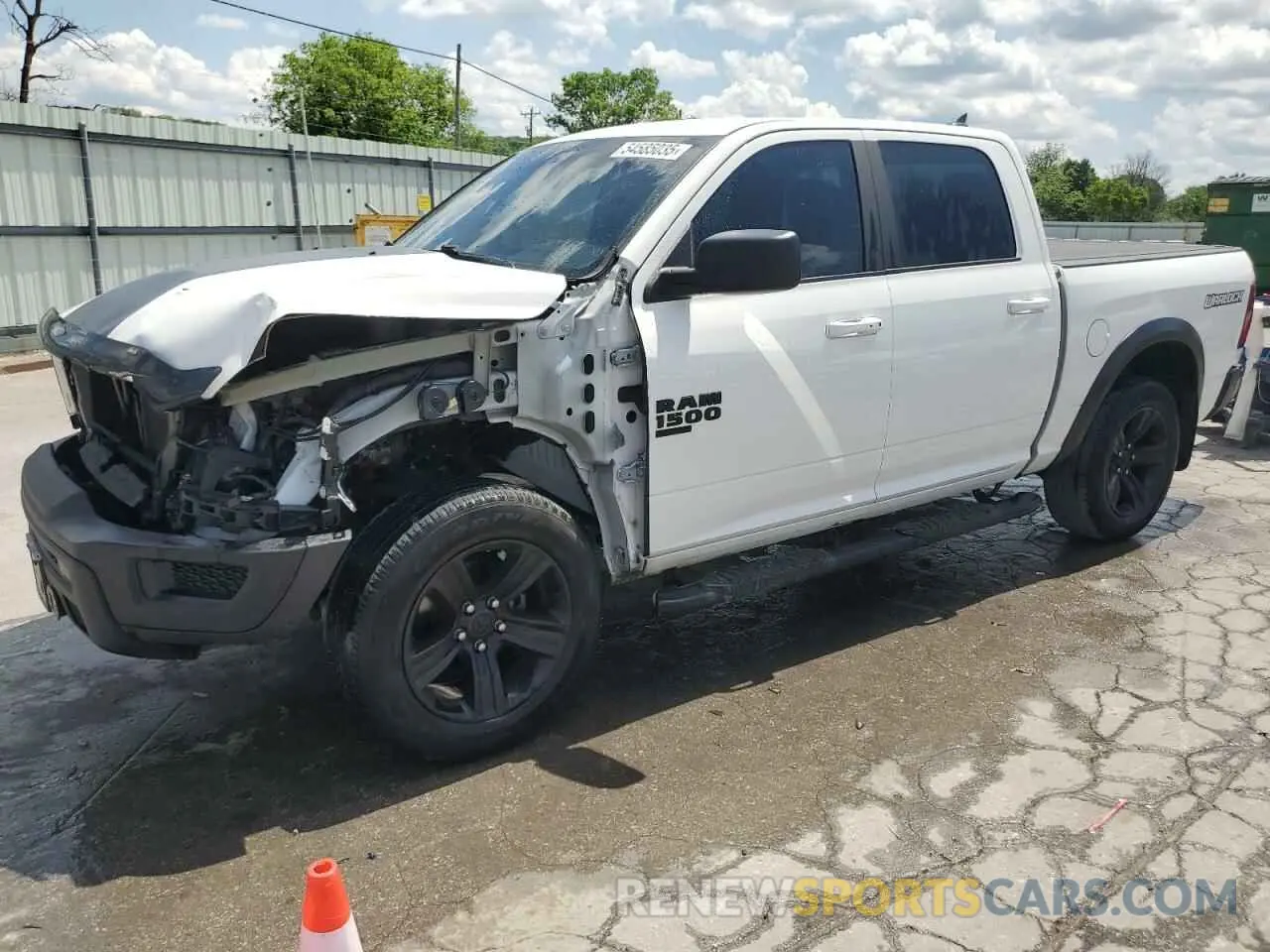 1 Фотография поврежденного автомобиля 1C6RR7LG2NS200492 RAM 1500 2022