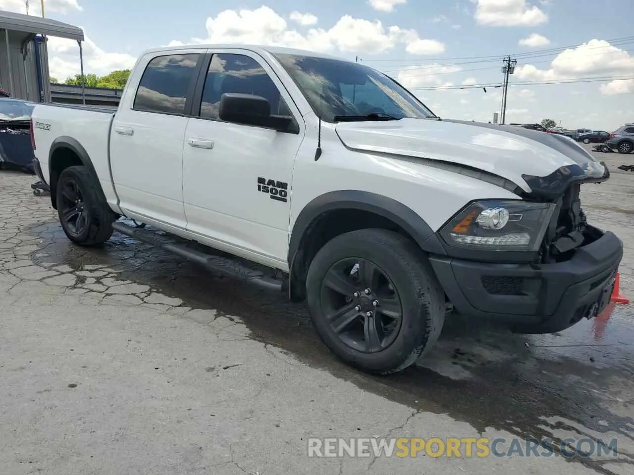 4 Фотография поврежденного автомобиля 1C6RR7LG2NS200492 RAM 1500 2022