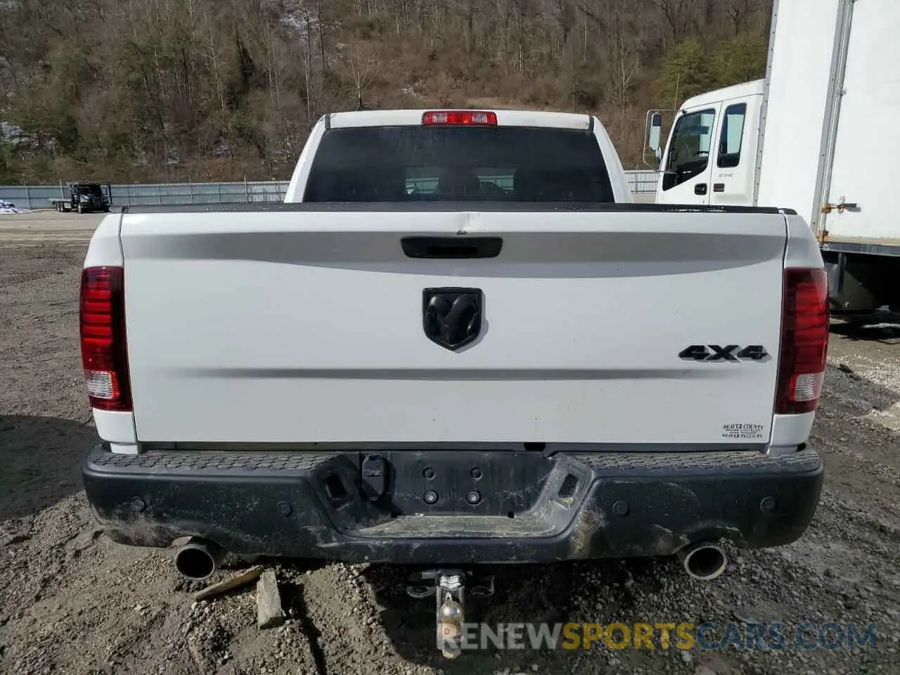 6 Photograph of a damaged car 1C6RR7LT0NS159177 RAM 1500 2022