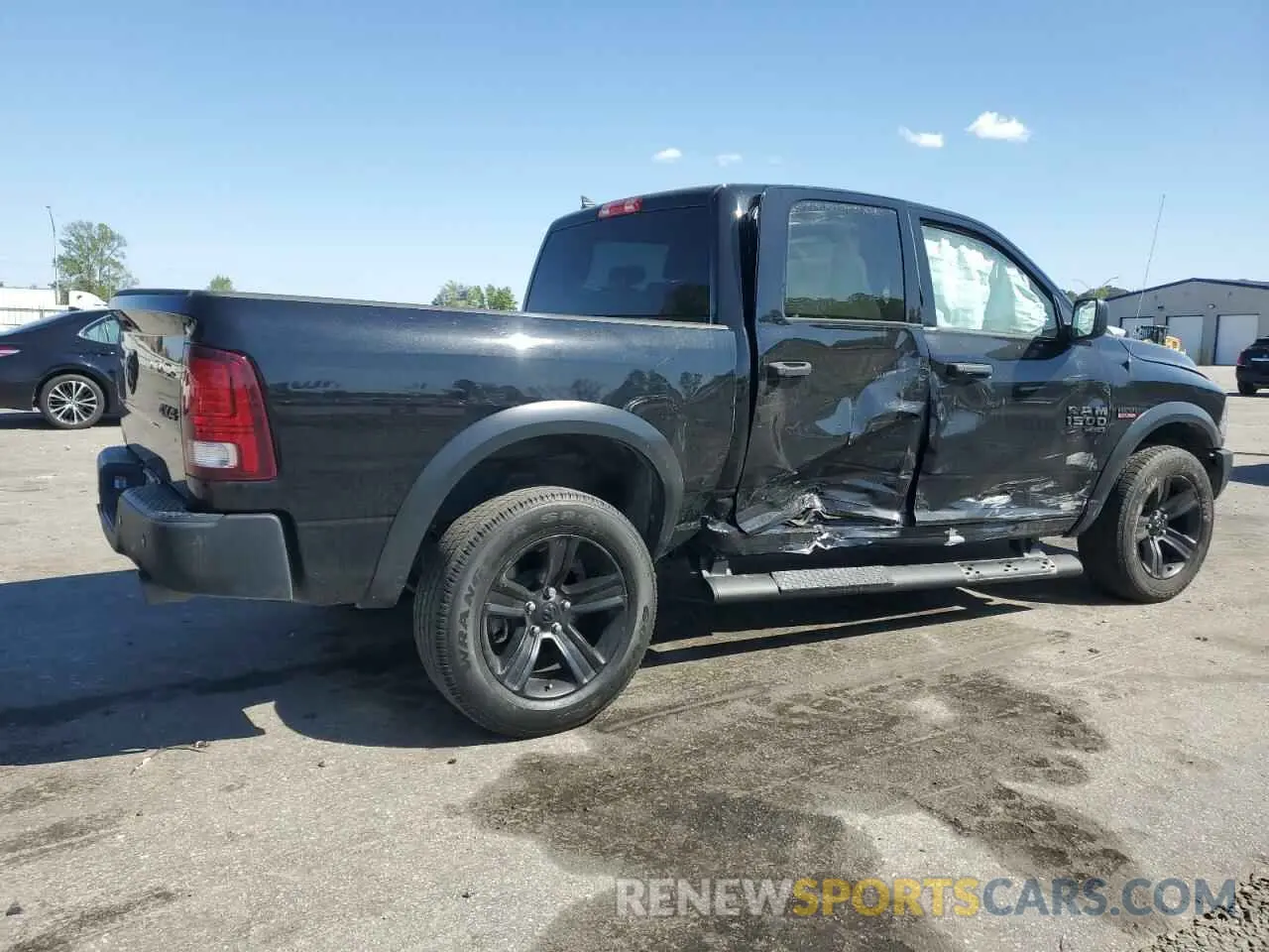 3 Photograph of a damaged car 1C6RR7LT4NS210535 RAM 1500 2022