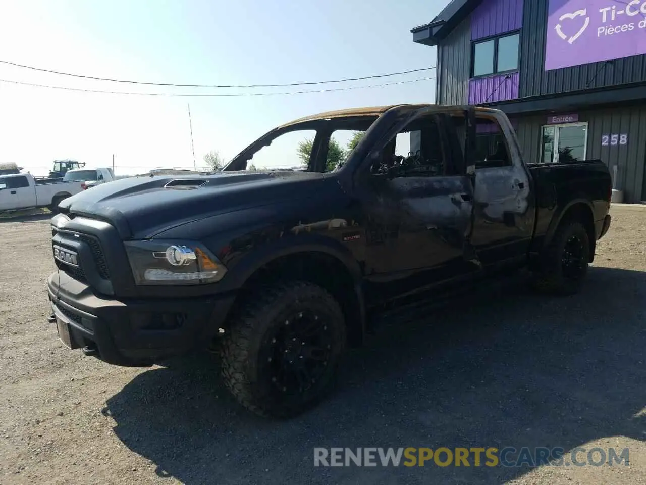 1 Фотография поврежденного автомобиля 1C6RR7LT9NS159338 RAM 1500 2022