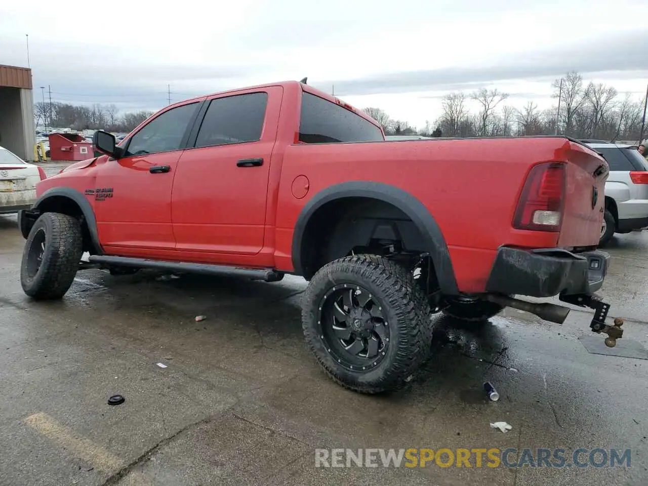 2 Photograph of a damaged car 1C6RR7LTXNS155461 RAM 1500 2022