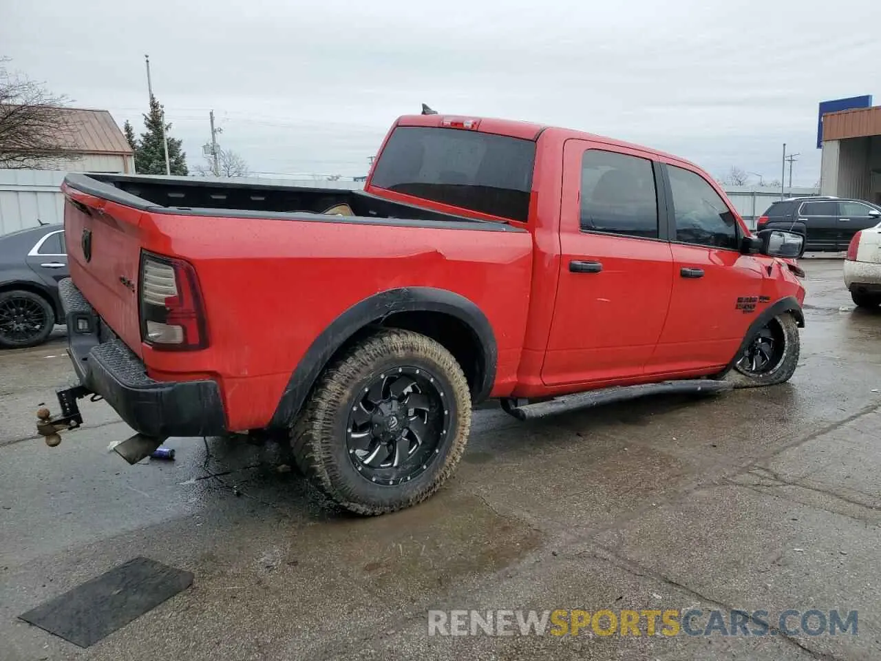 3 Photograph of a damaged car 1C6RR7LTXNS155461 RAM 1500 2022
