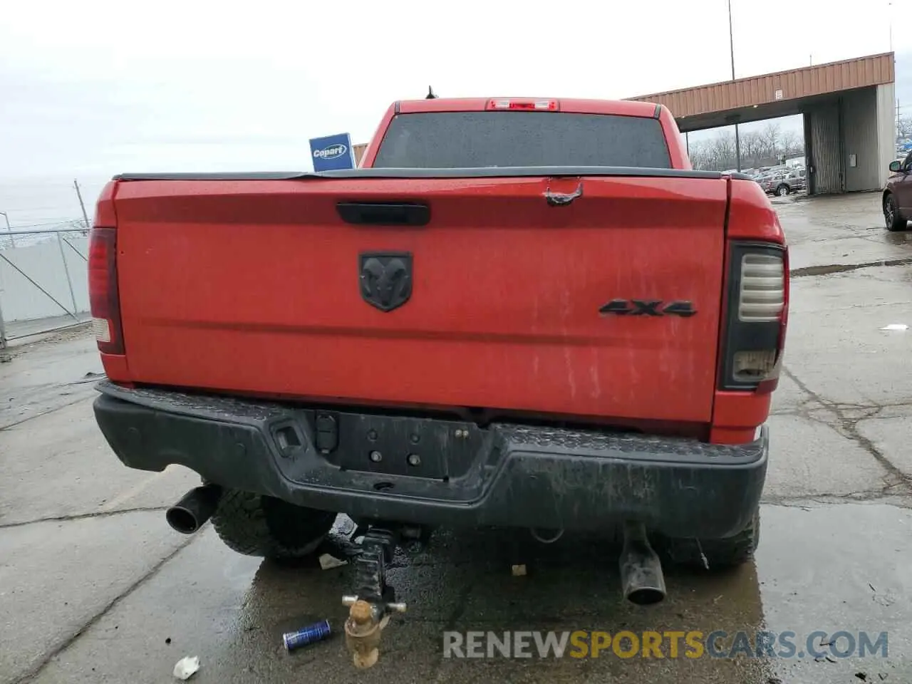 6 Photograph of a damaged car 1C6RR7LTXNS155461 RAM 1500 2022