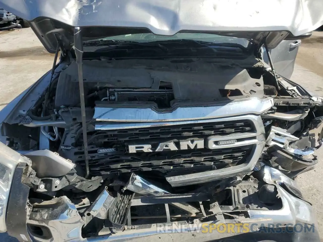11 Photograph of a damaged car 1C6RREBG3NN373121 RAM 1500 2022