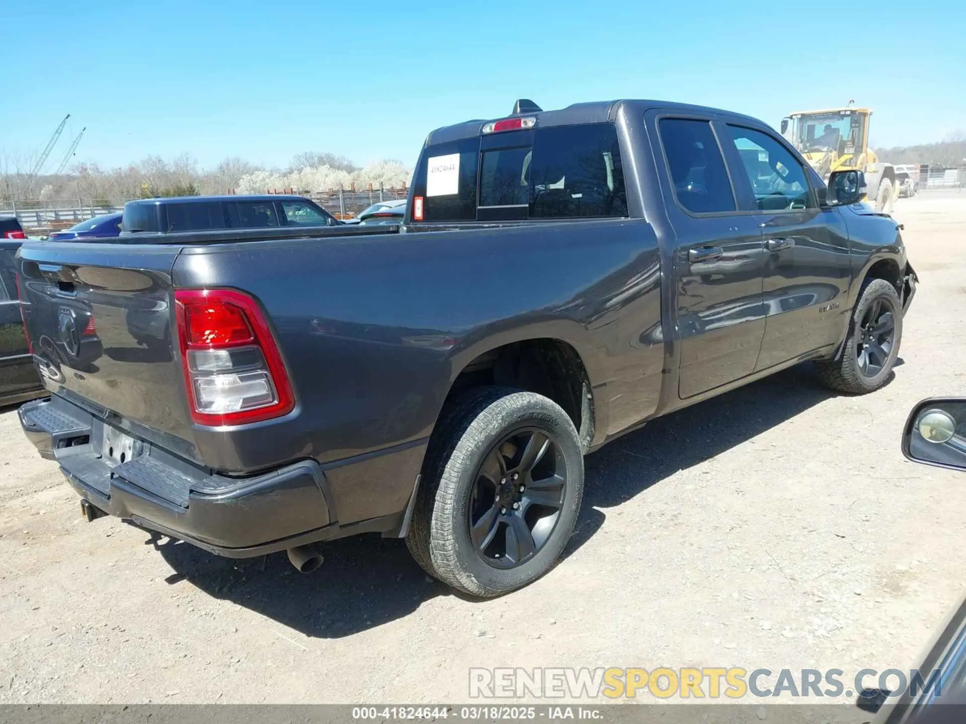 4 Фотография поврежденного автомобиля 1C6RREBG8NN398788 RAM 1500 2022