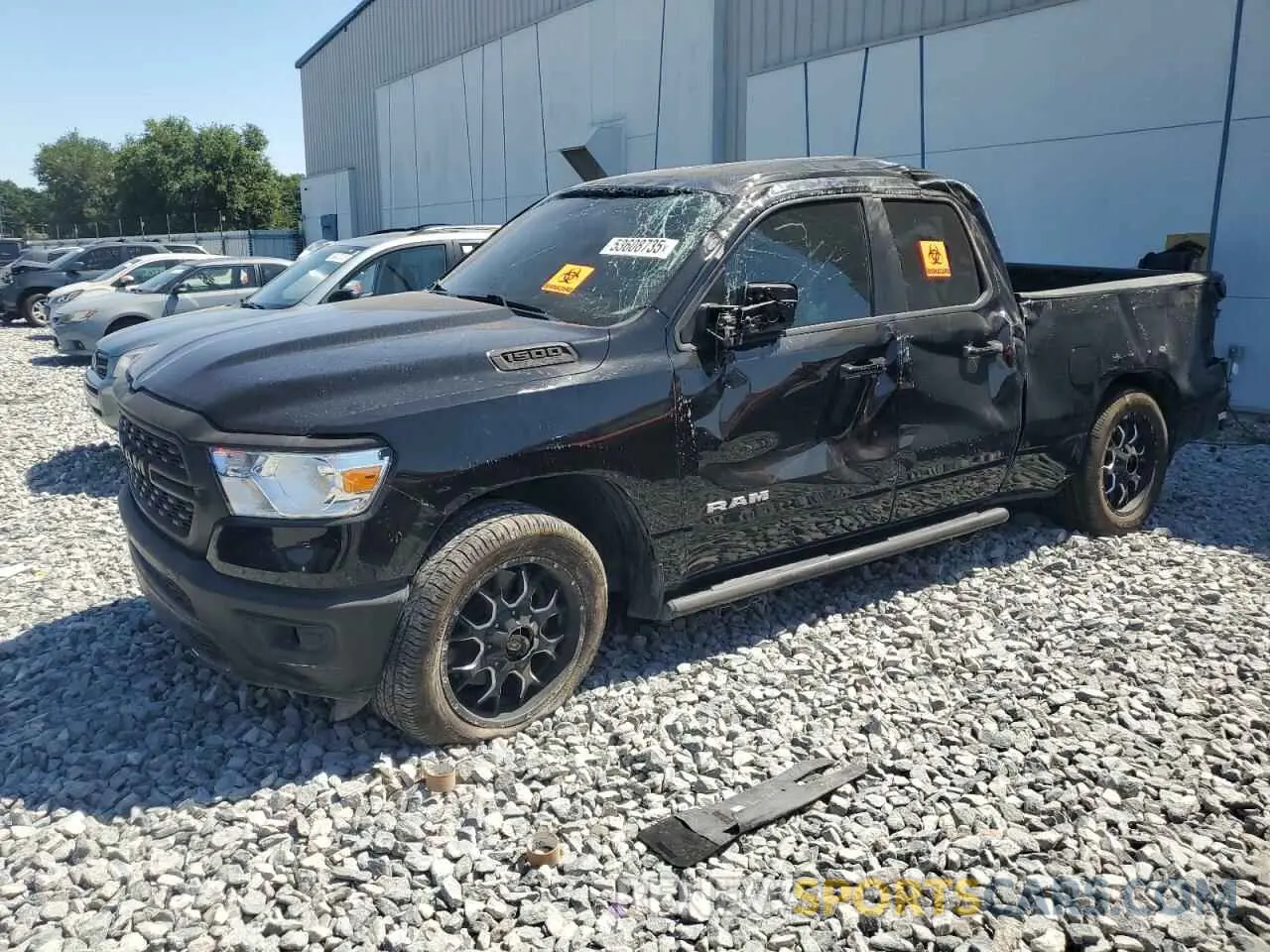 1 Фотография поврежденного автомобиля 1C6RREBT1NN201523 RAM 1500 2022