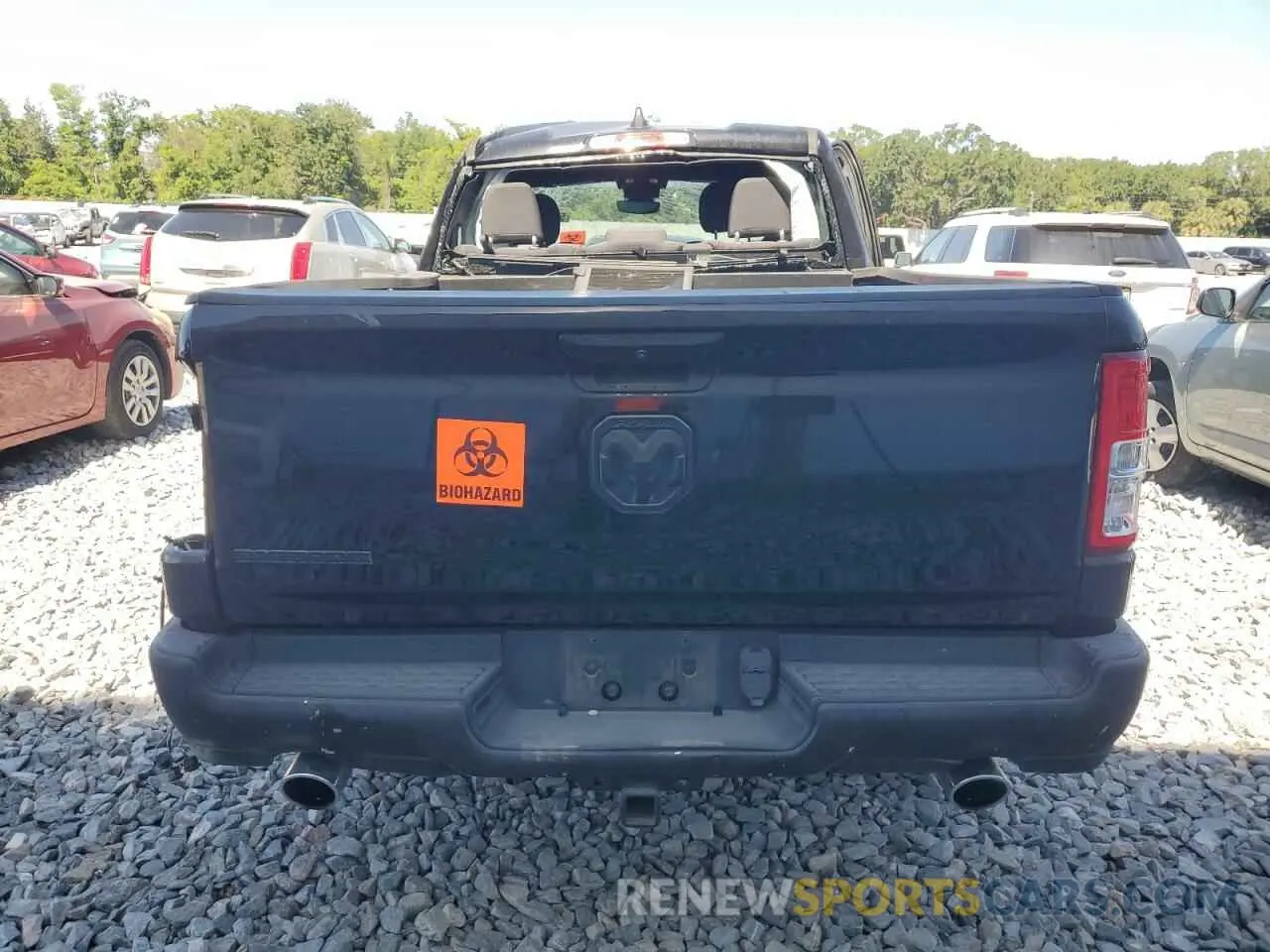 6 Фотография поврежденного автомобиля 1C6RREBT1NN201523 RAM 1500 2022