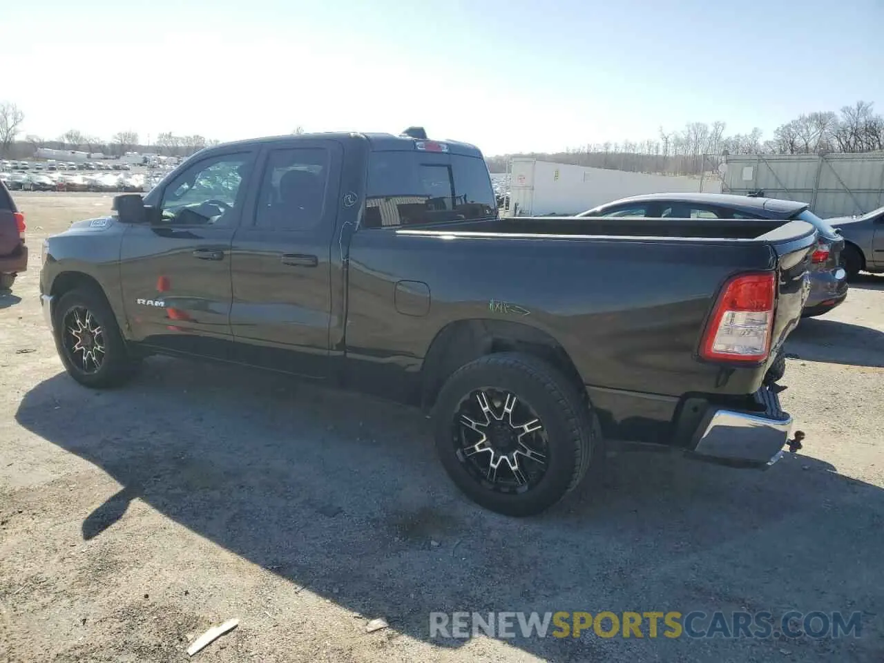 2 Photograph of a damaged car 1C6RREBT1NN219102 RAM 1500 2022
