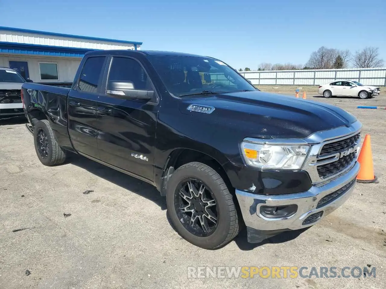 4 Photograph of a damaged car 1C6RREBT1NN219102 RAM 1500 2022
