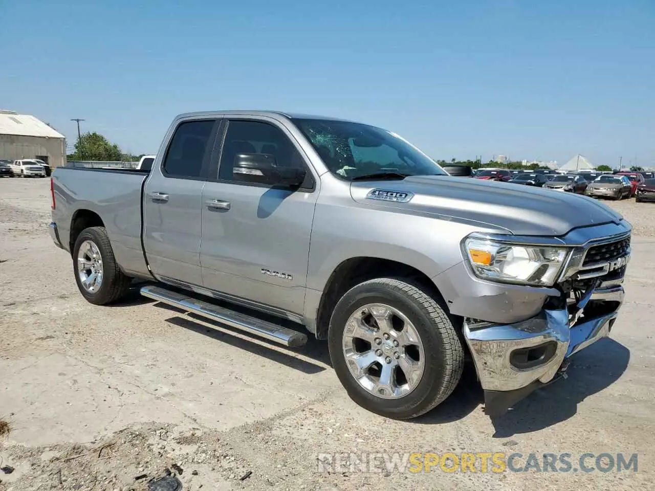 4 Photograph of a damaged car 1C6RREBT2NN190449 RAM 1500 2022