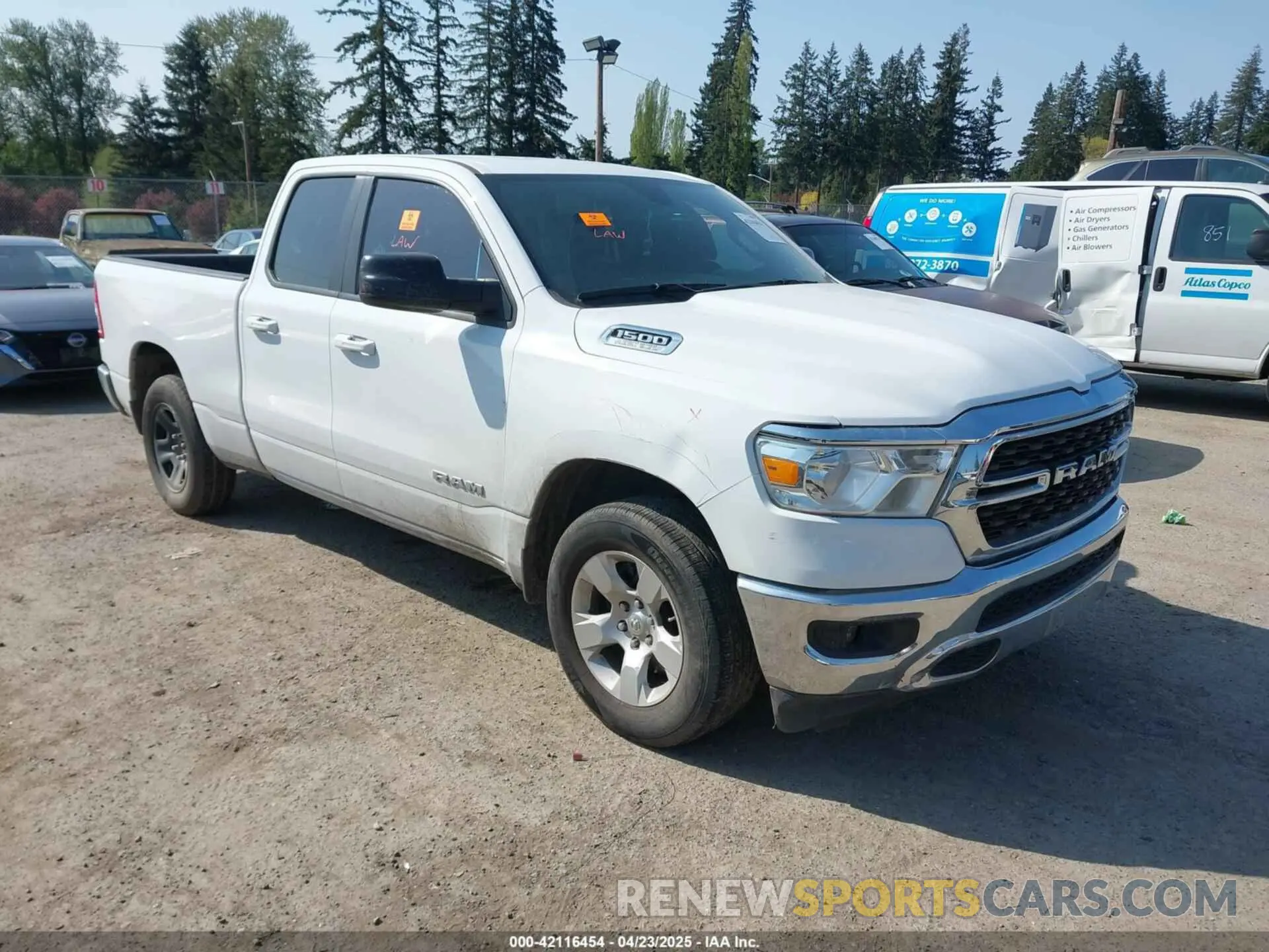 1 Фотография поврежденного автомобиля 1C6RREBT5NN273048 RAM 1500 2022