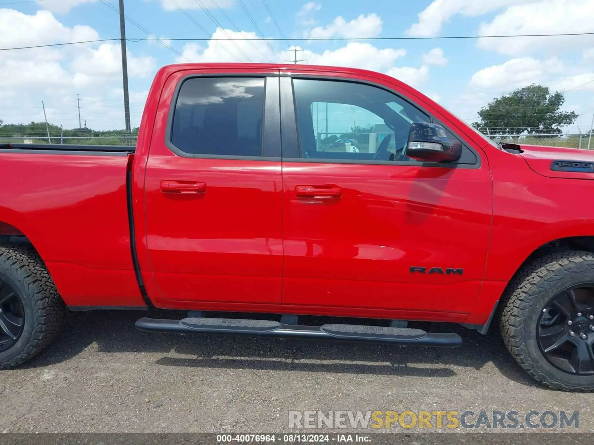 13 Photograph of a damaged car 1C6RREBT7NN399122 RAM 1500 2022