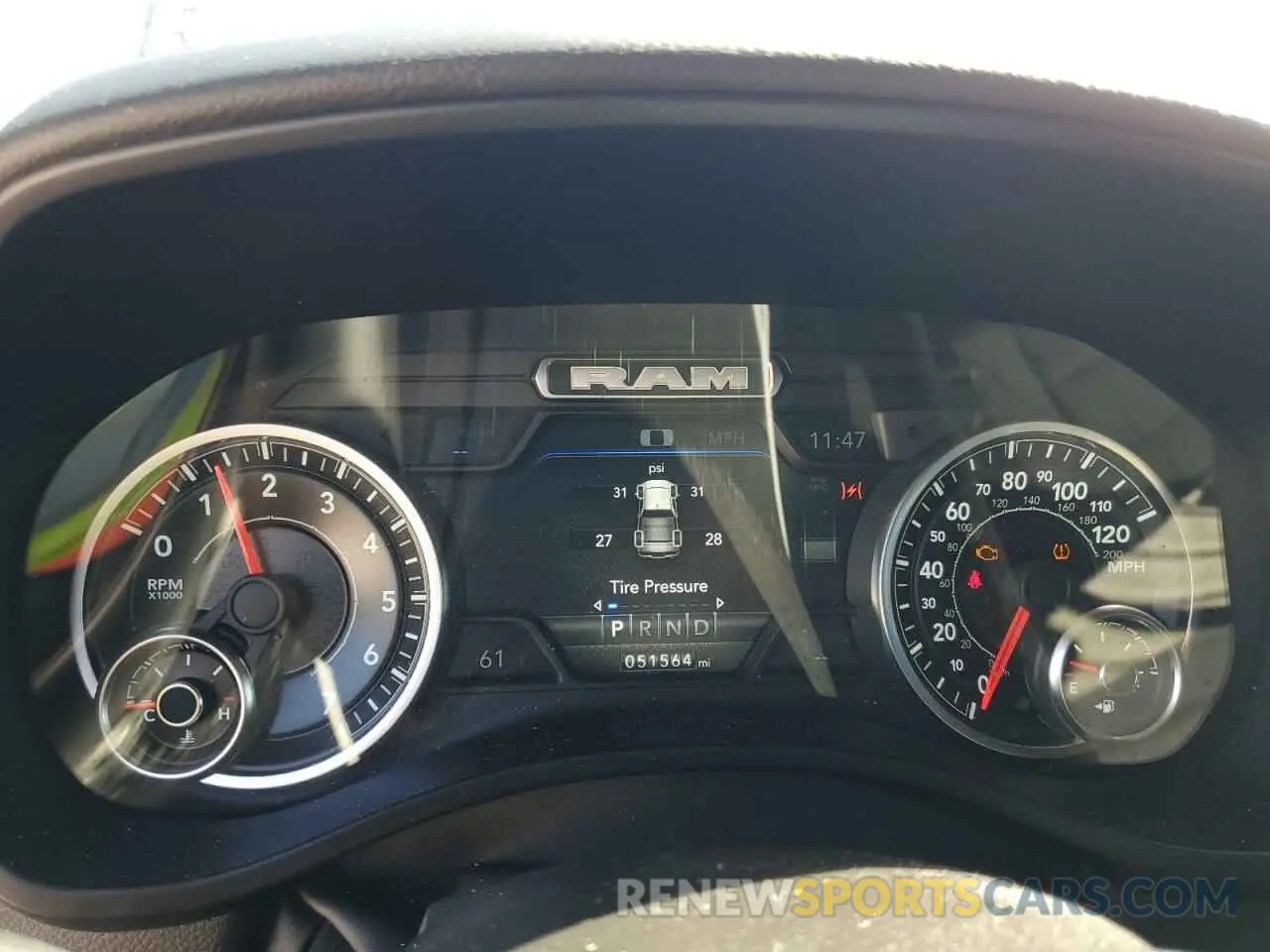 9 Фотография поврежденного автомобиля 1C6RREBTXNN350724 RAM 1500 2022