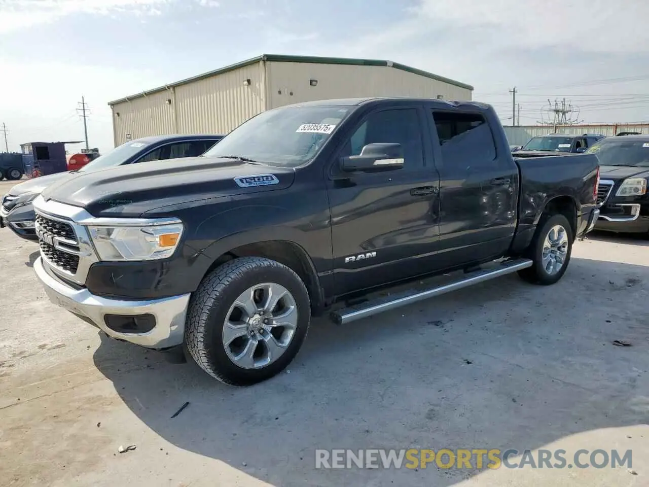 1 Photograph of a damaged car 1C6RREFG4NN202176 RAM 1500 2022