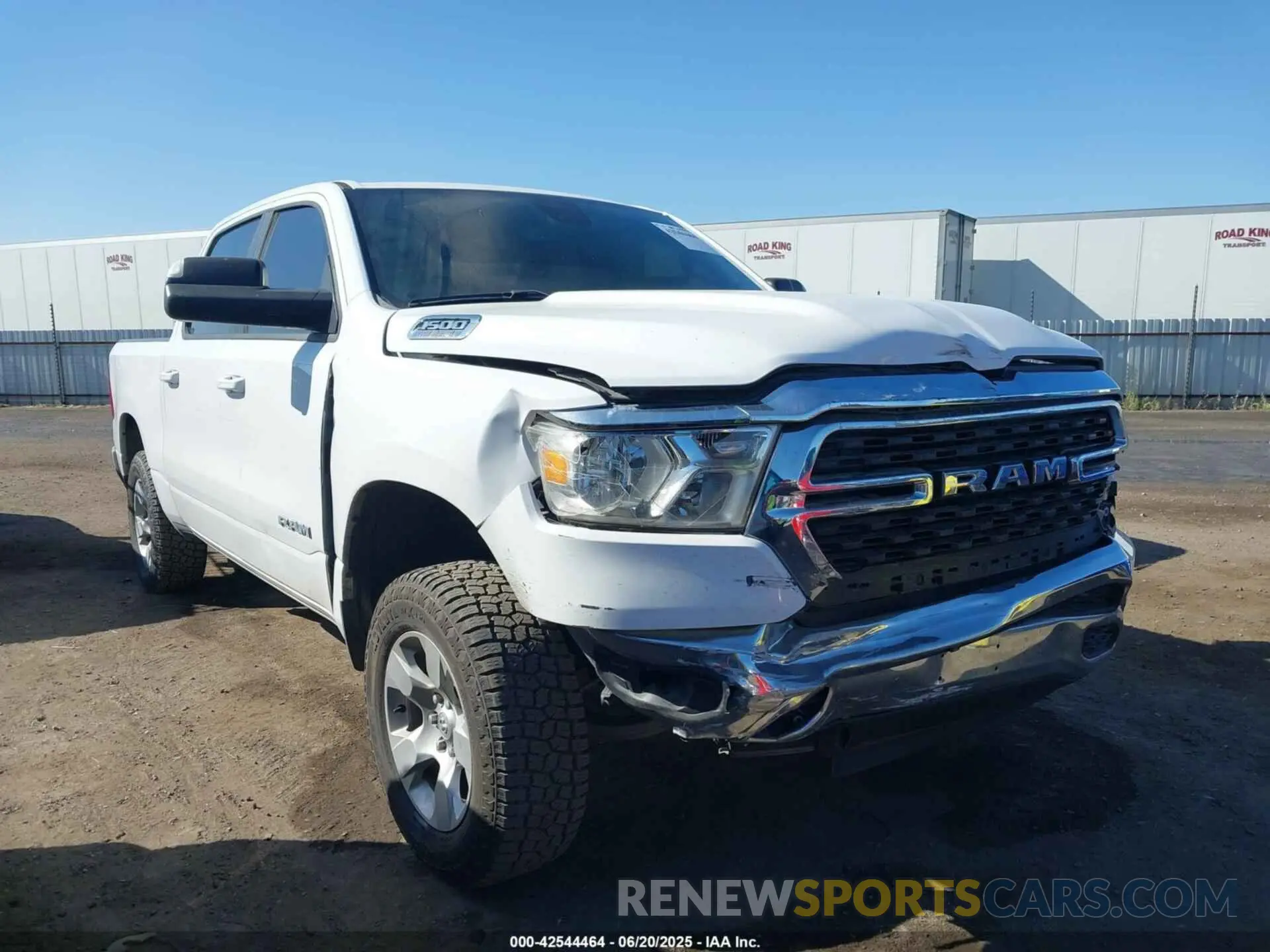 12 Photograph of a damaged car 1C6RREFT2NN261188 RAM 1500 2022