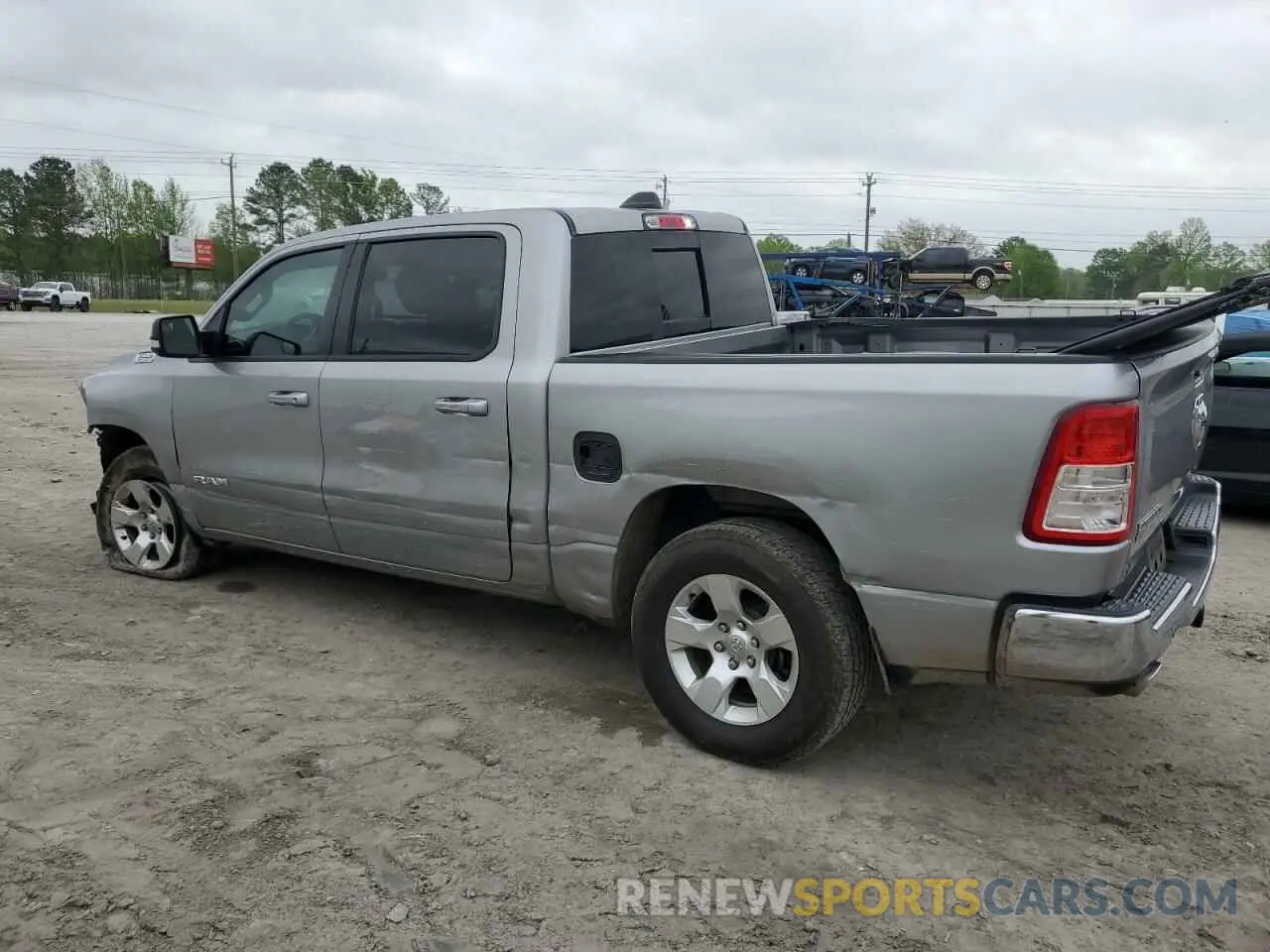 2 Photograph of a damaged car 1C6RREFT7NN113229 RAM 1500 2022