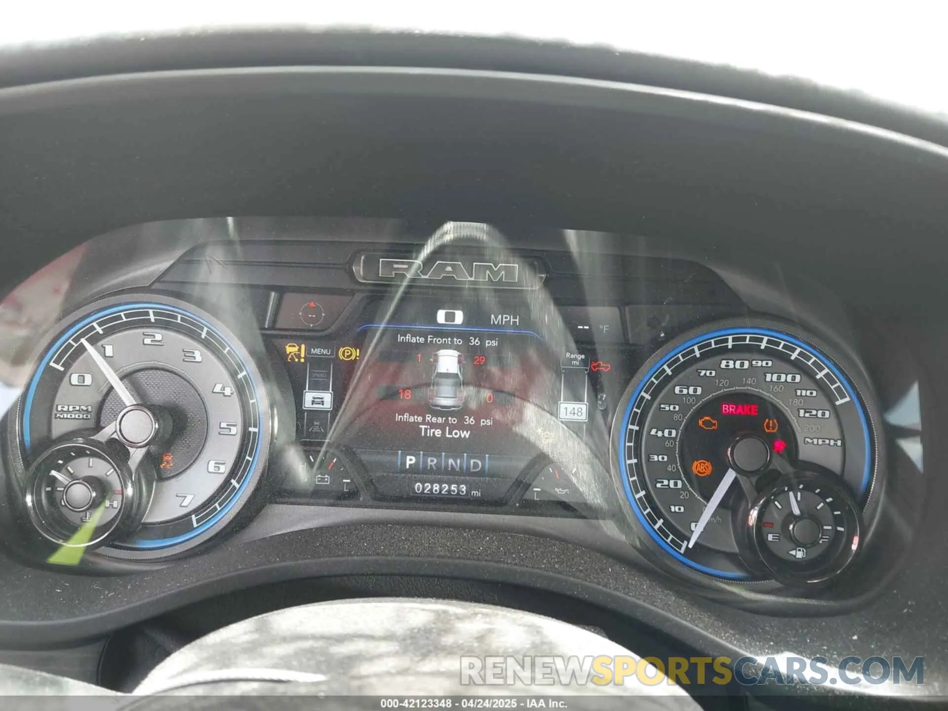 7 Фотография поврежденного автомобиля 1C6RREHT8NN187076 RAM 1500 2022