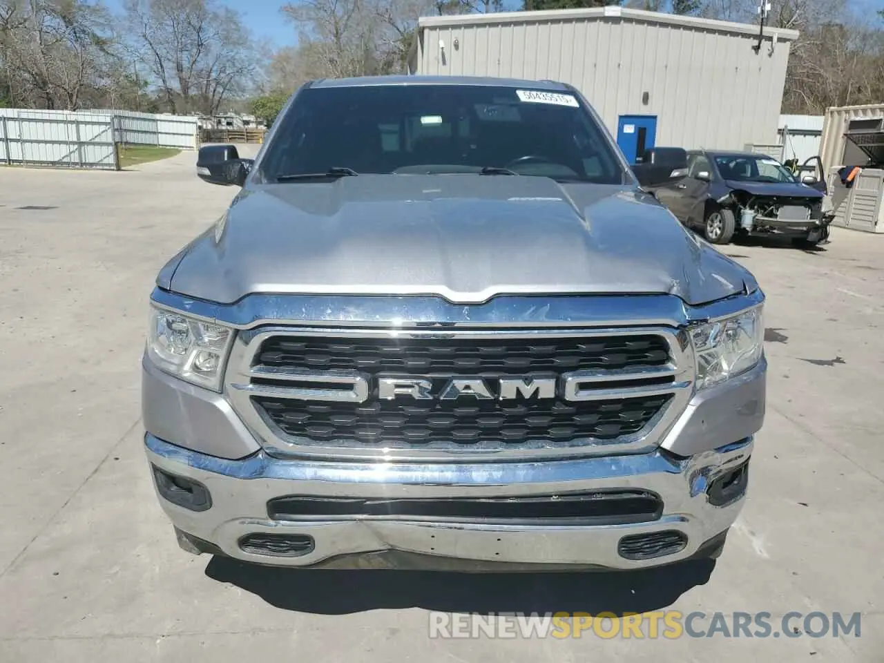 5 Photograph of a damaged car 1C6RREMT3NN227957 RAM 1500 2022