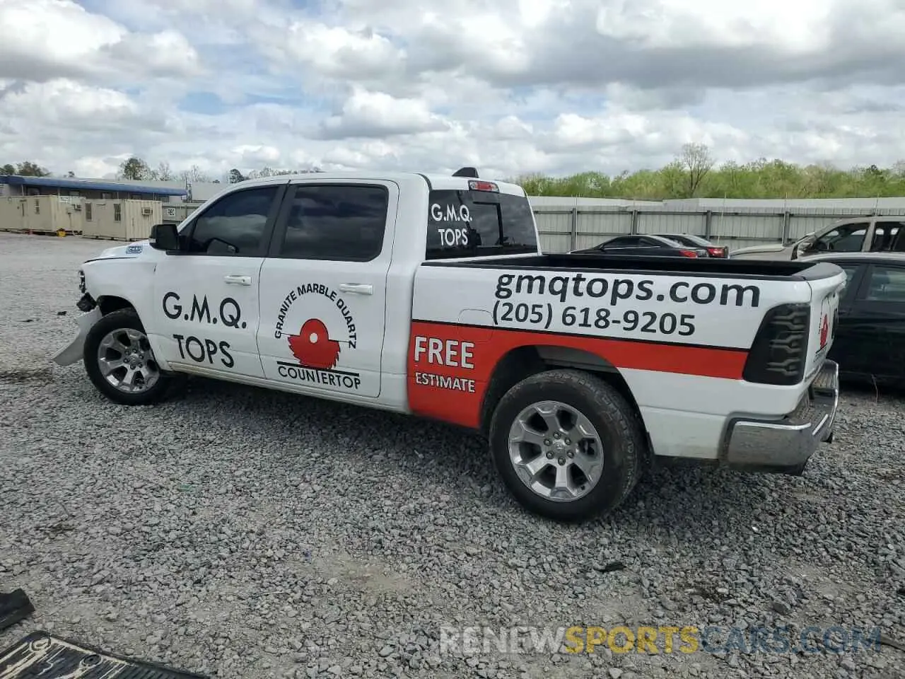 2 Фотография поврежденного автомобиля 1C6RREMT5NN416027 RAM 1500 2022