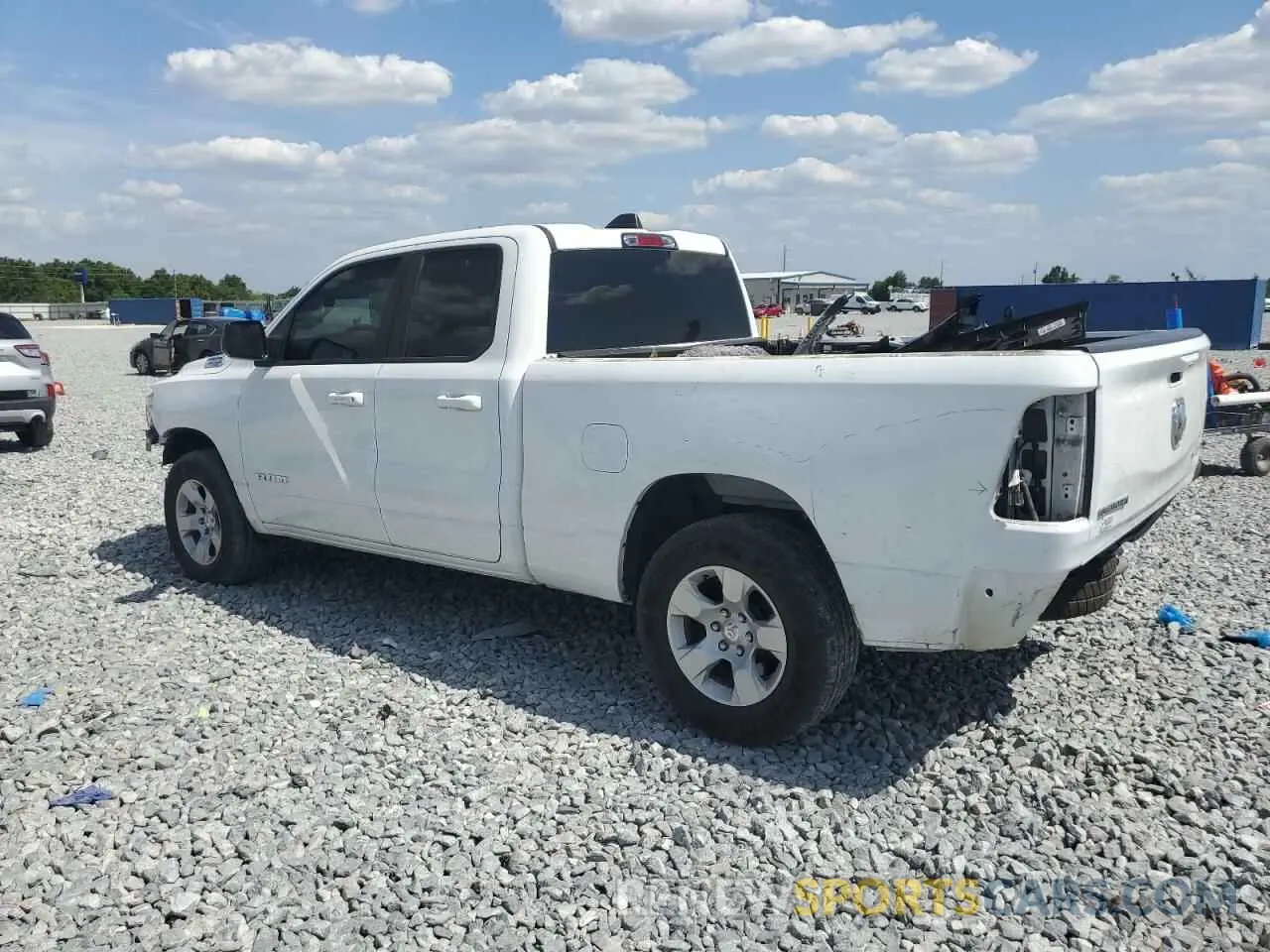 2 Photograph of a damaged car 1C6RRFBG1NN278899 RAM 1500 2022