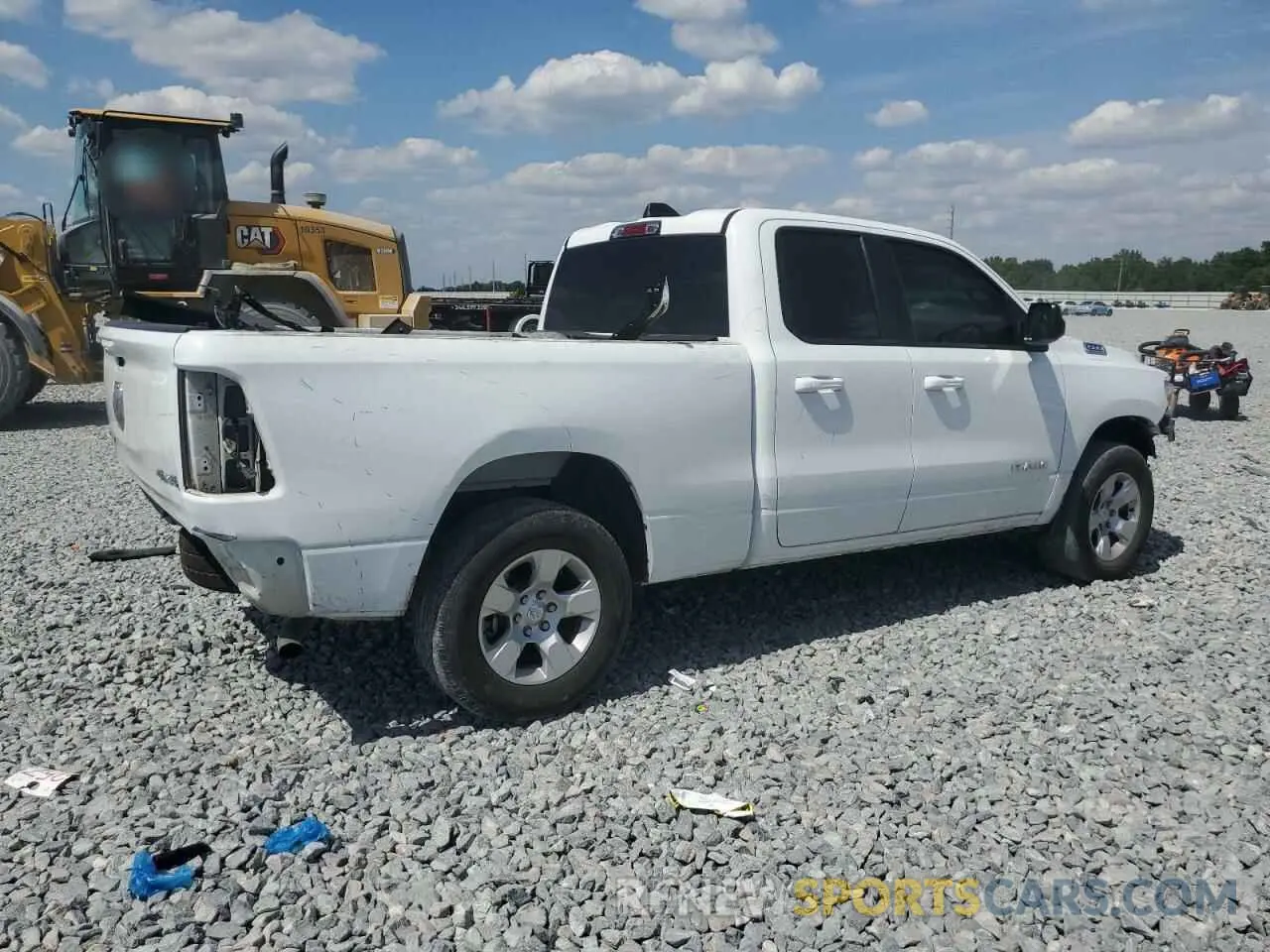 3 Photograph of a damaged car 1C6RRFBG1NN278899 RAM 1500 2022