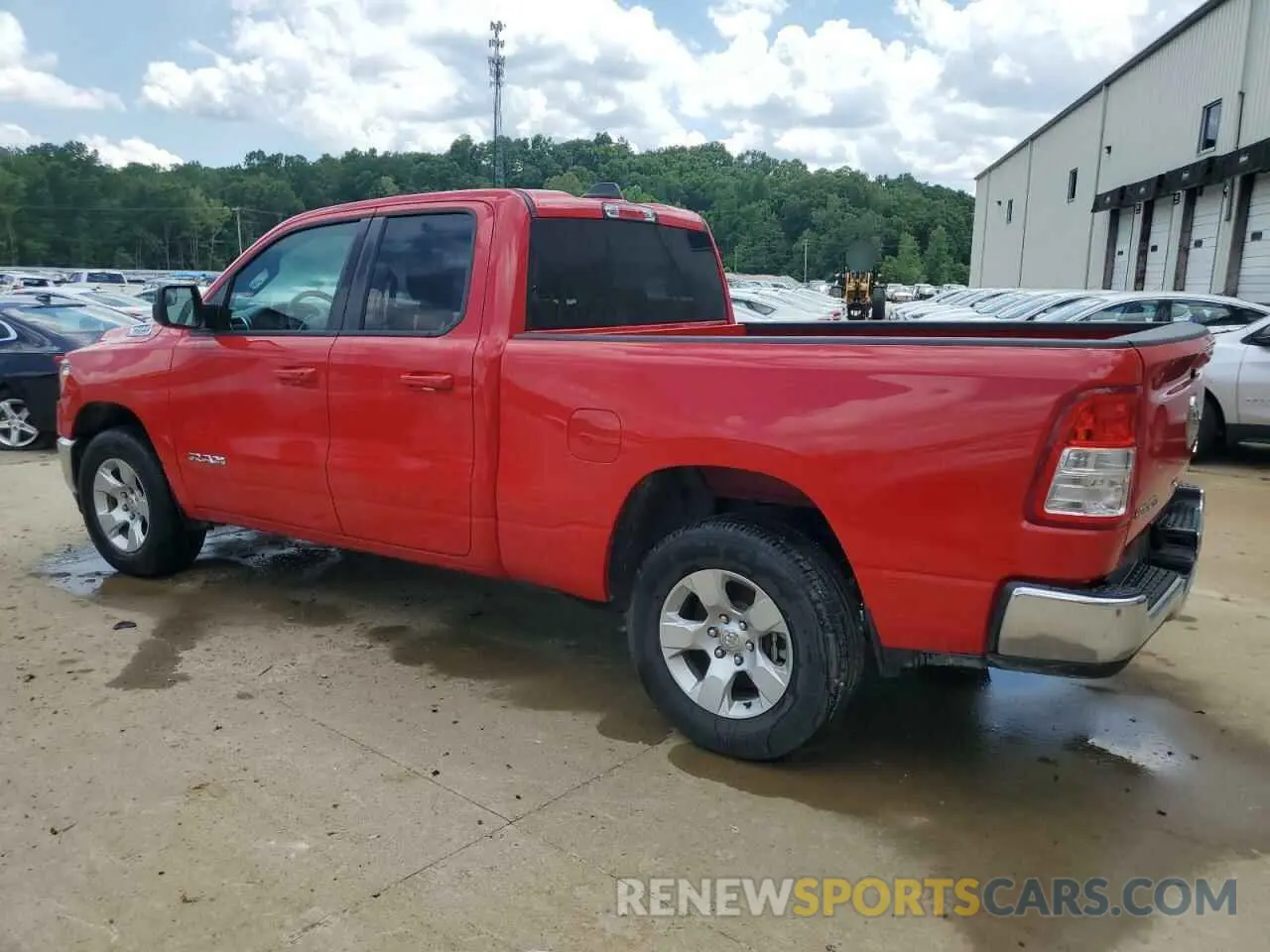 2 Photograph of a damaged car 1C6RRFBG1NN480304 RAM 1500 2022