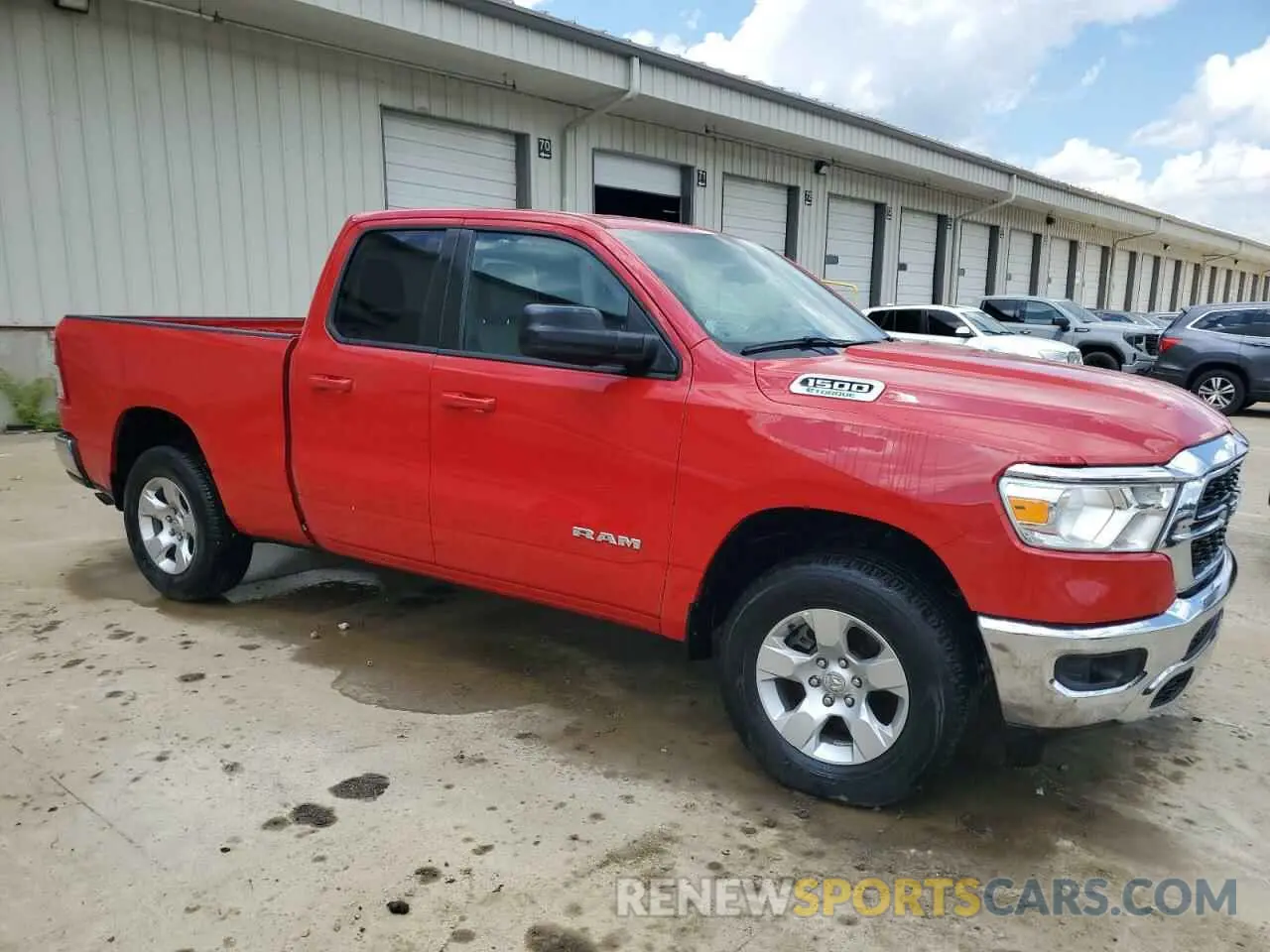 4 Photograph of a damaged car 1C6RRFBG1NN480304 RAM 1500 2022