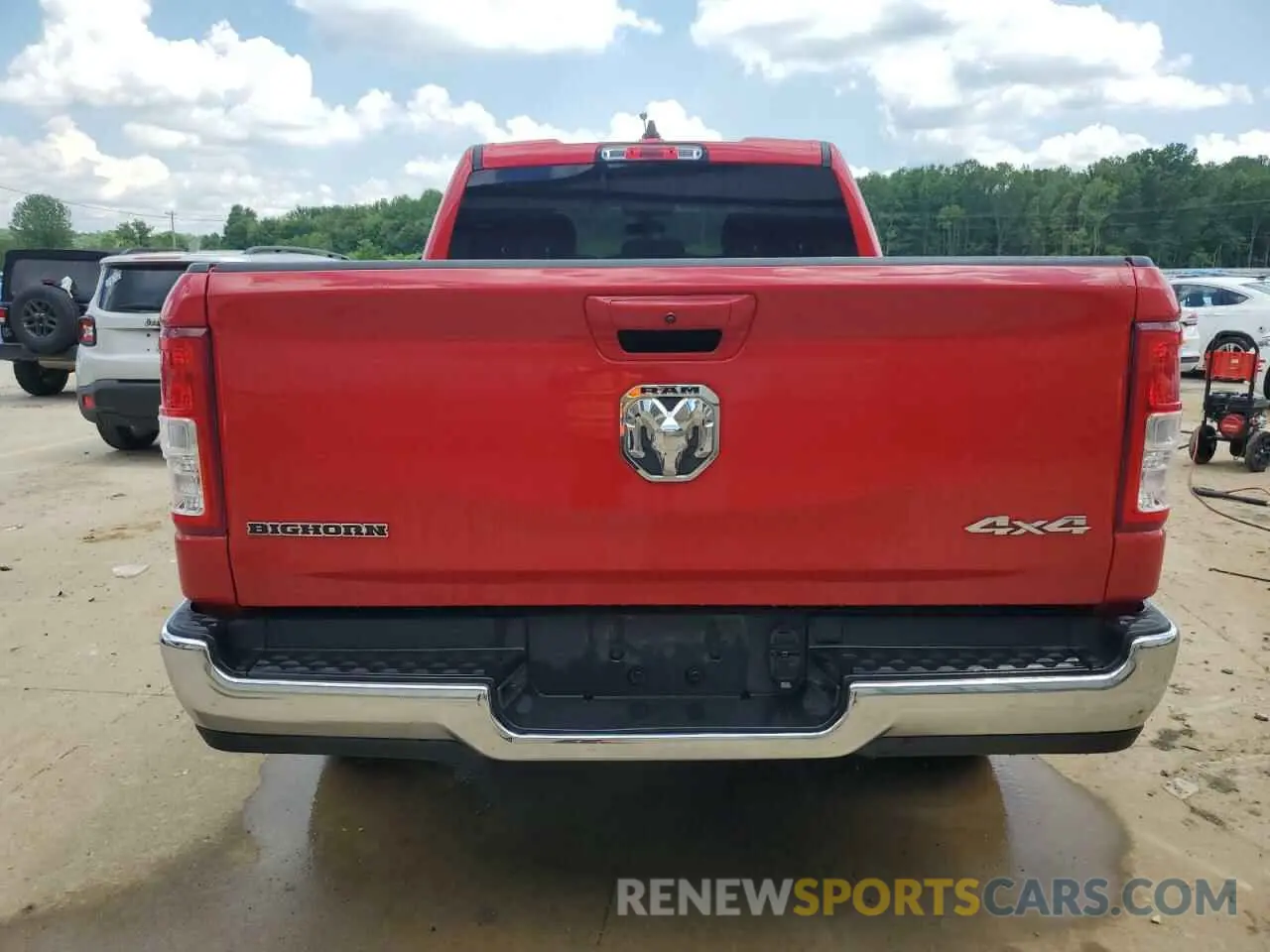 6 Photograph of a damaged car 1C6RRFBG1NN480304 RAM 1500 2022