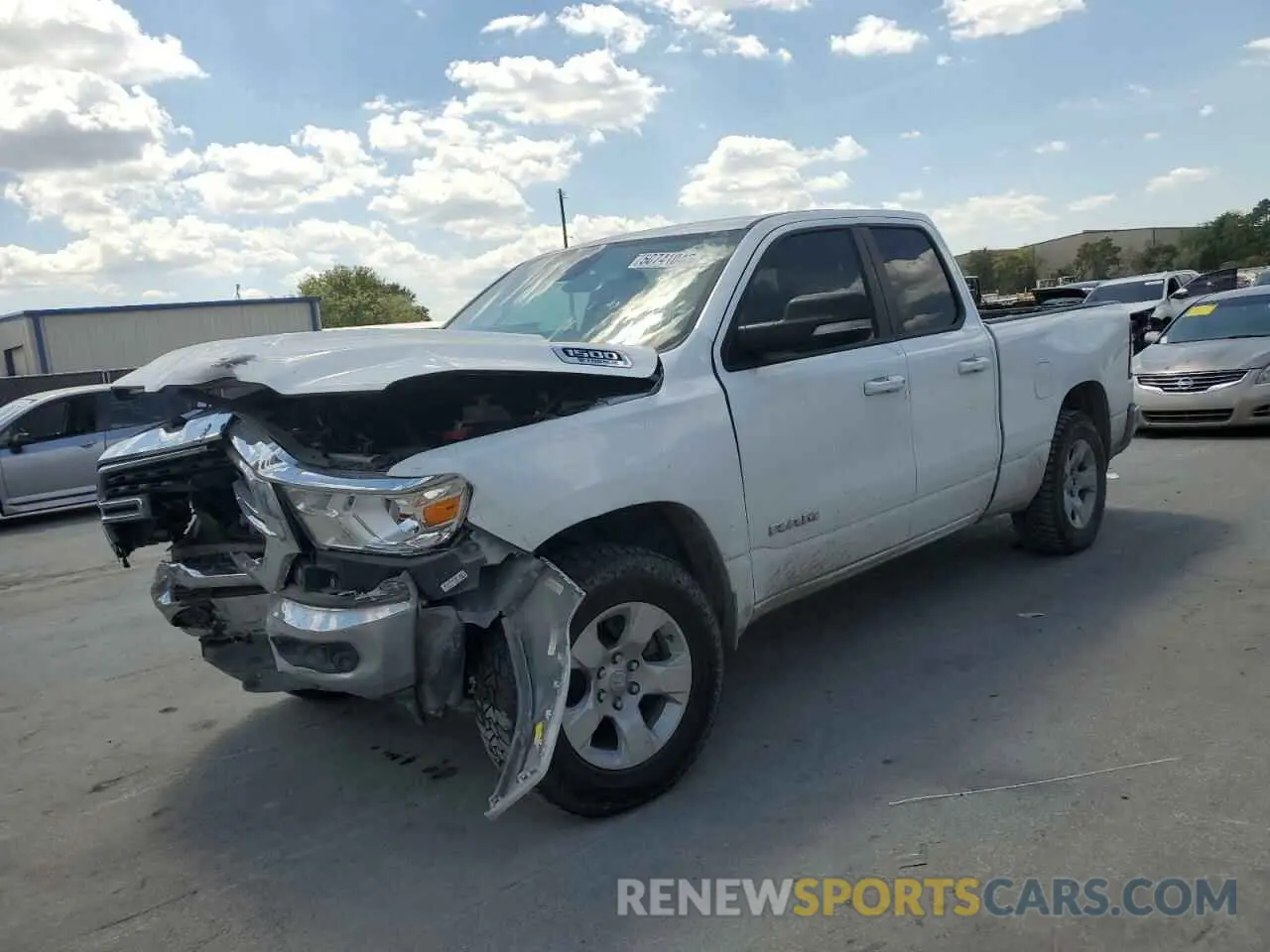 1 Photograph of a damaged car 1C6RRFBG2NN423920 RAM 1500 2022