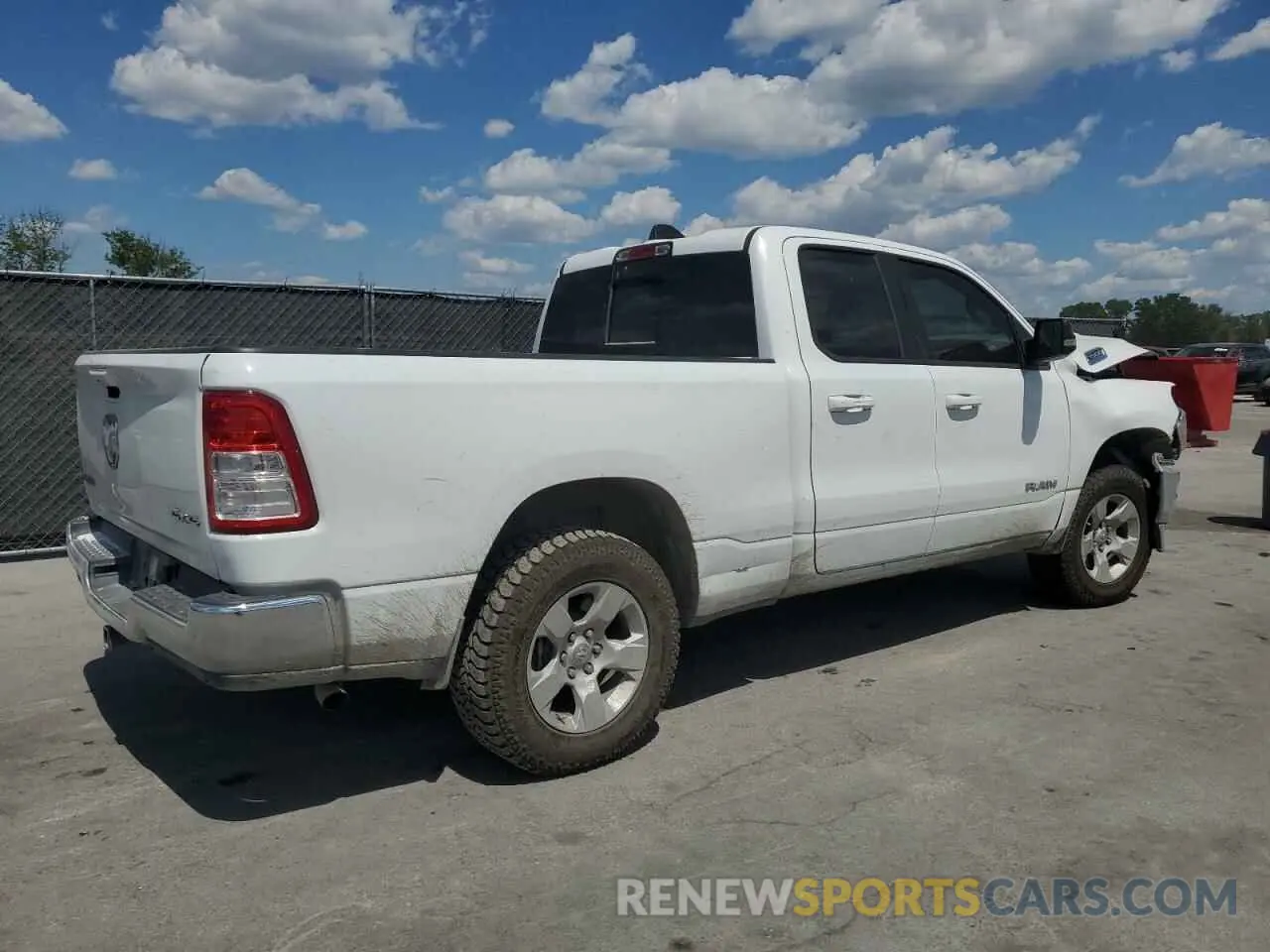 3 Photograph of a damaged car 1C6RRFBG2NN423920 RAM 1500 2022