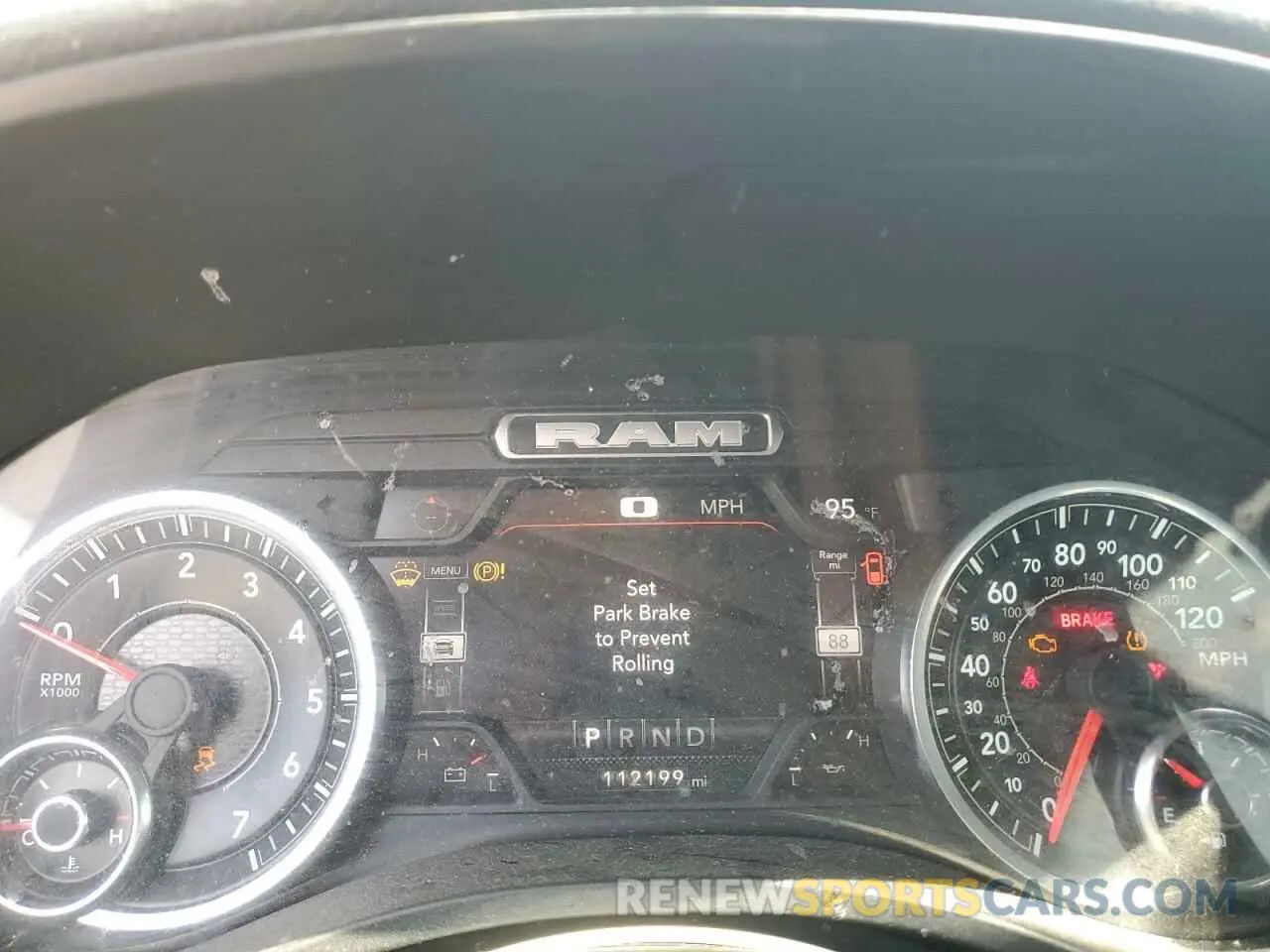 9 Photograph of a damaged car 1C6RRFBG2NN423920 RAM 1500 2022