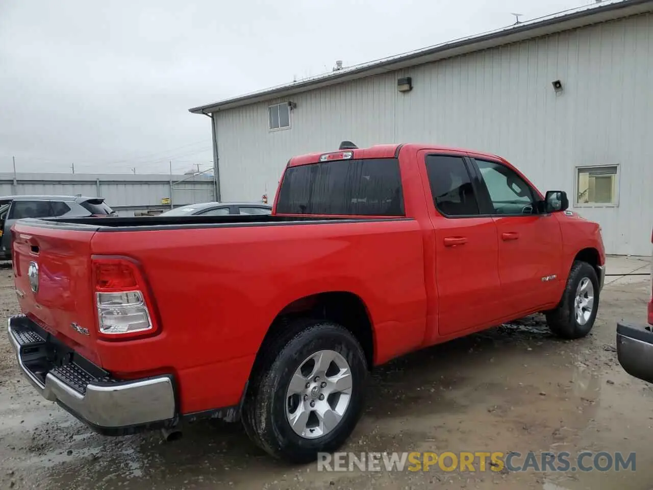 3 Photograph of a damaged car 1C6RRFBG2NN480330 RAM 1500 2022