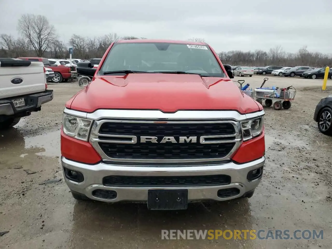 5 Photograph of a damaged car 1C6RRFBG2NN480330 RAM 1500 2022