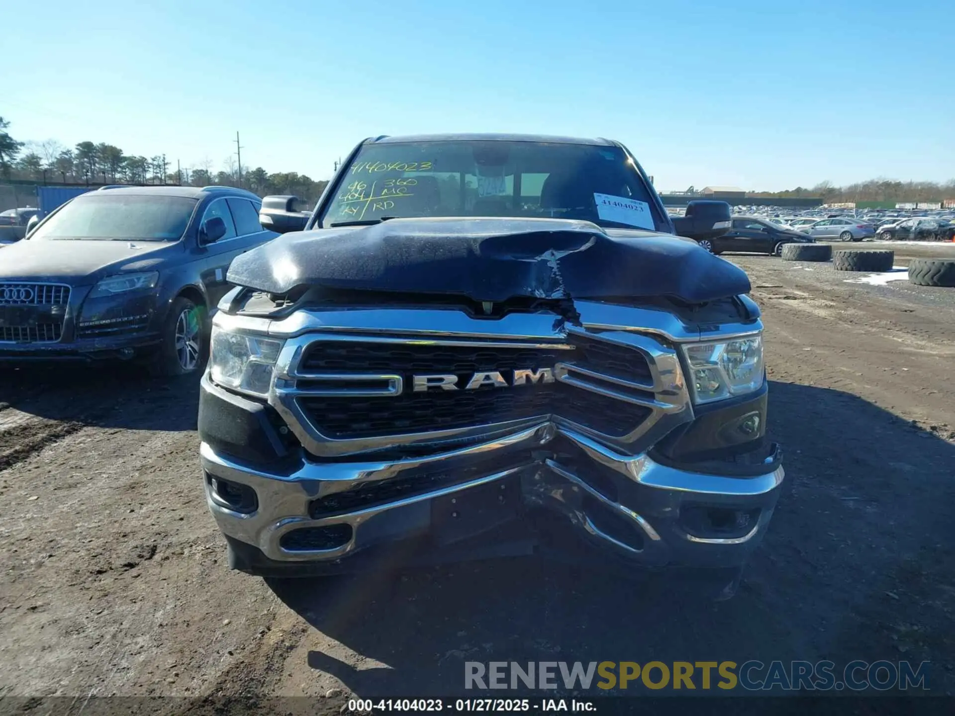 12 Photograph of a damaged car 1C6RRFBG3NN341419 RAM 1500 2022
