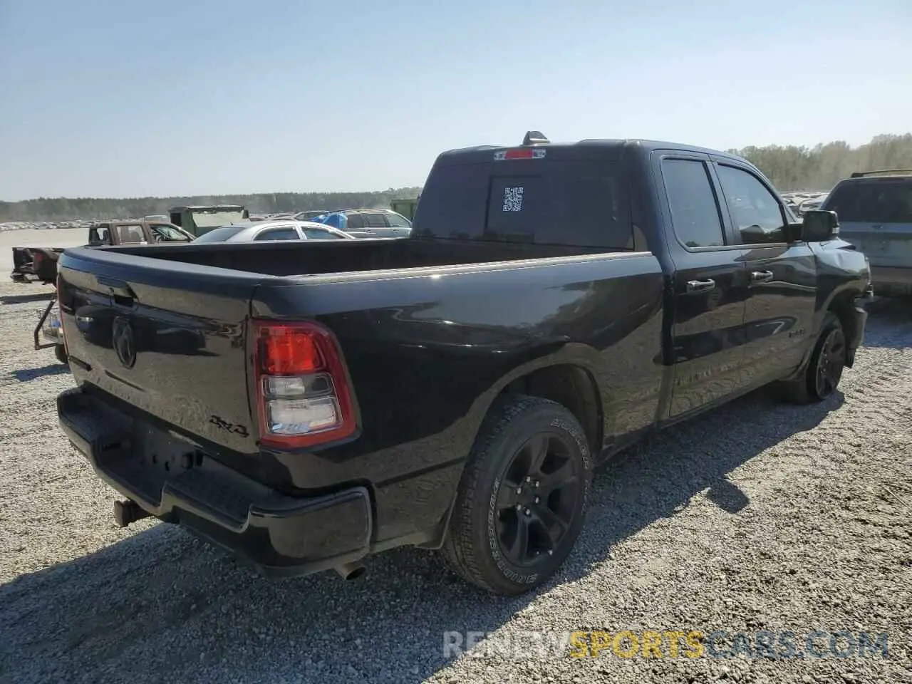 3 Фотография поврежденного автомобиля 1C6RRFBG4NN470978 RAM 1500 2022