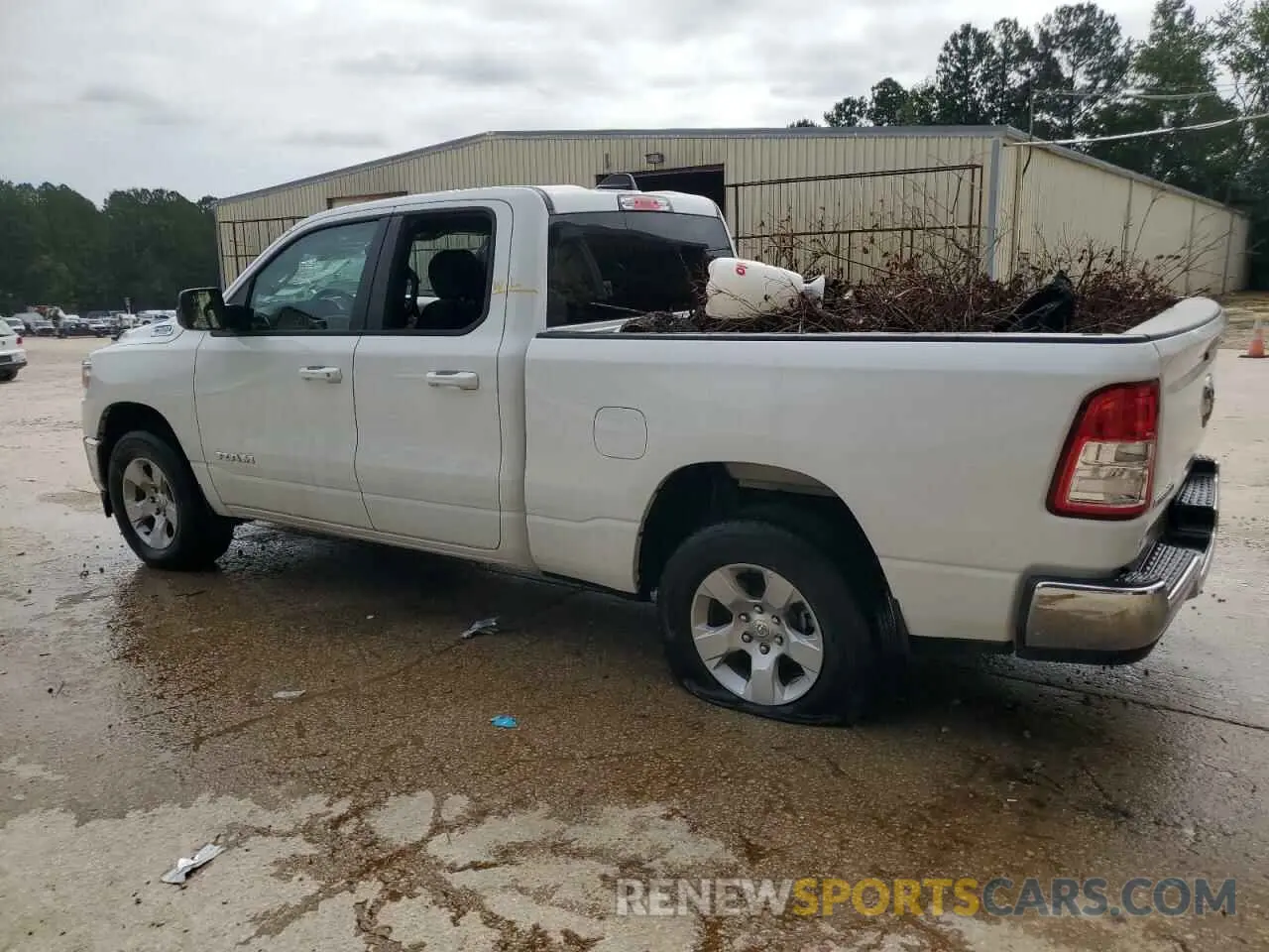 2 Photograph of a damaged car 1C6RRFBG5NN468401 RAM 1500 2022