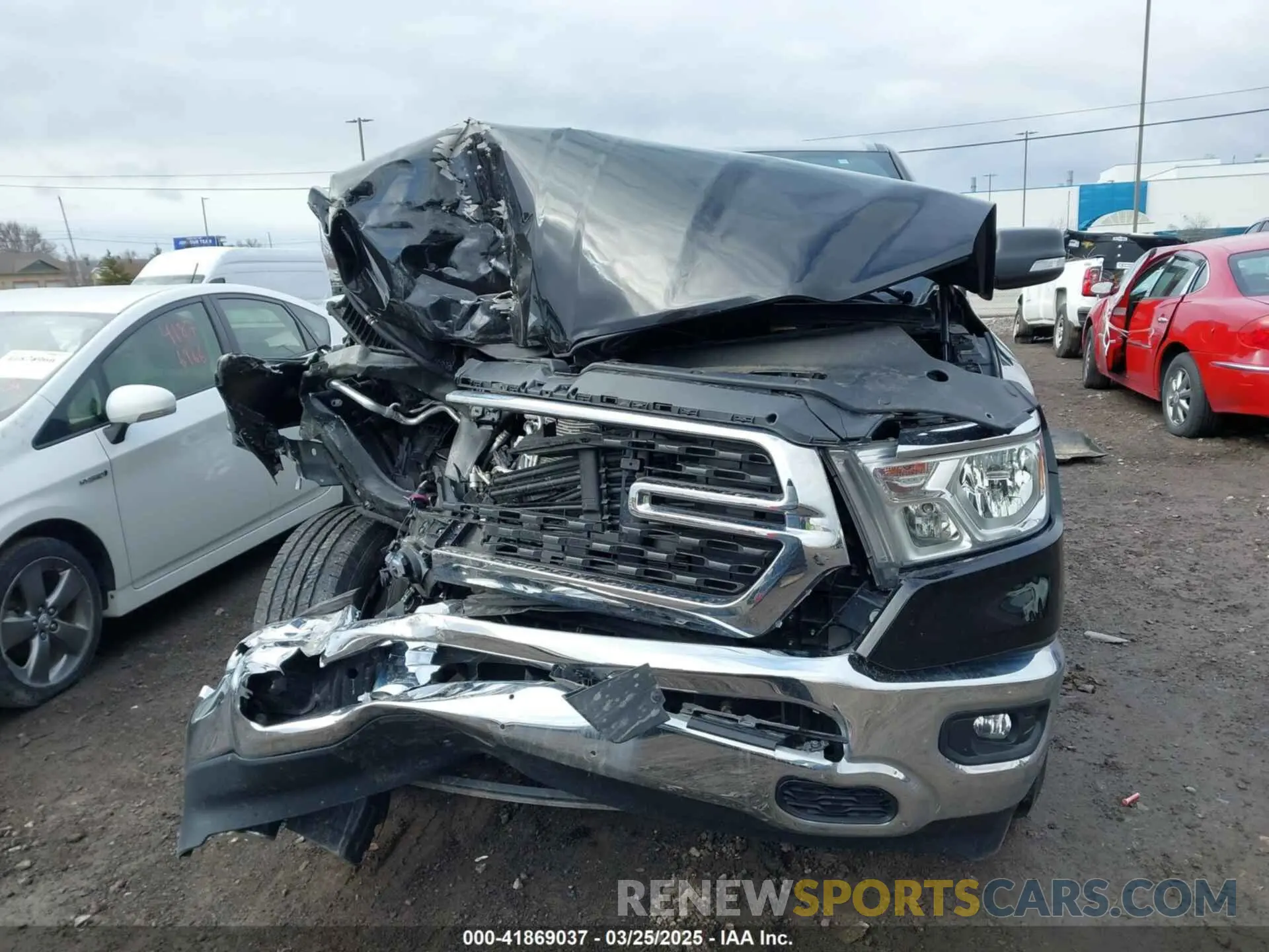 12 Фотография поврежденного автомобиля 1C6RRFBG6NN234588 RAM 1500 2022