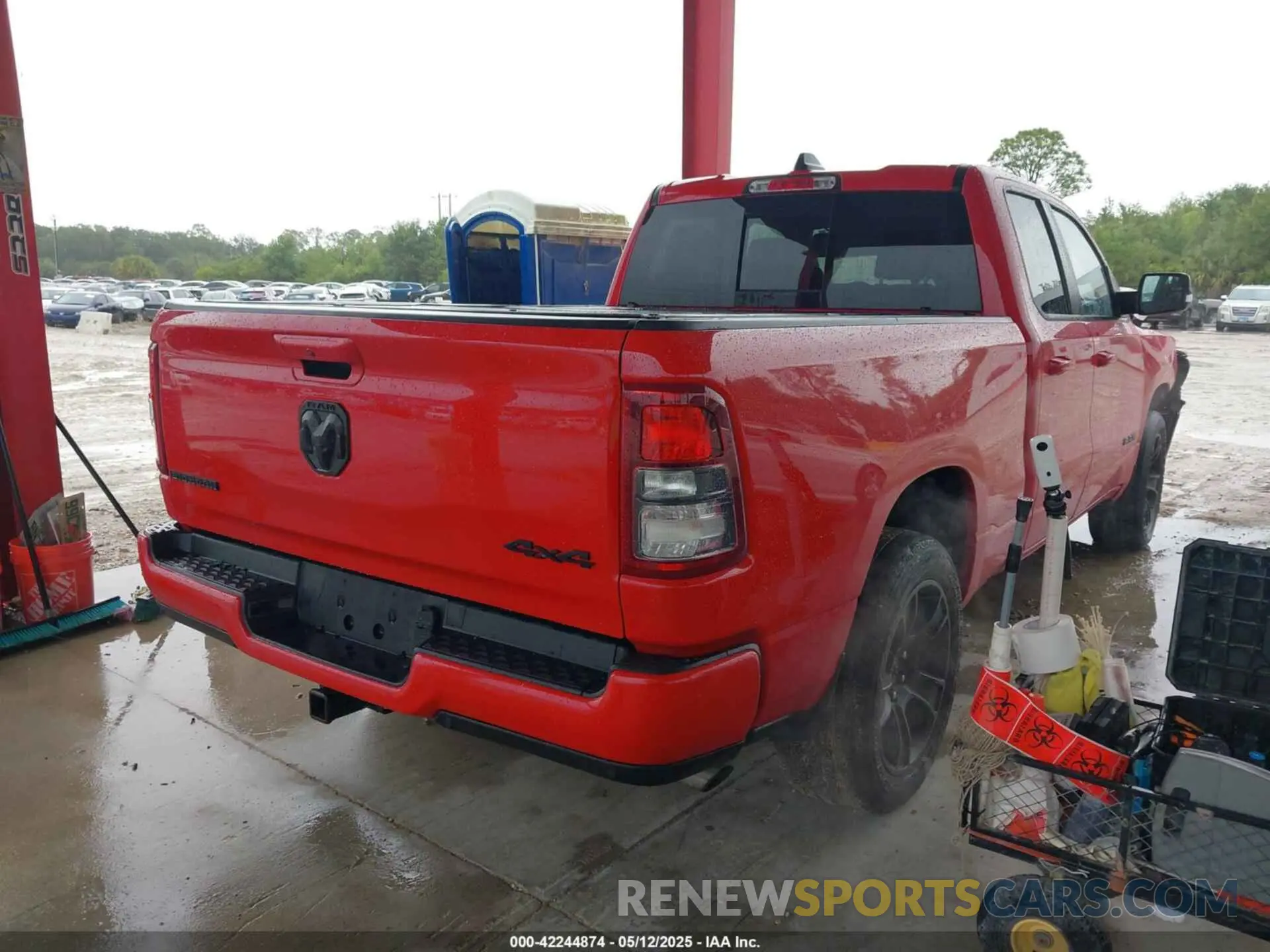4 Фотография поврежденного автомобиля 1C6RRFBG7NN220702 RAM 1500 2022