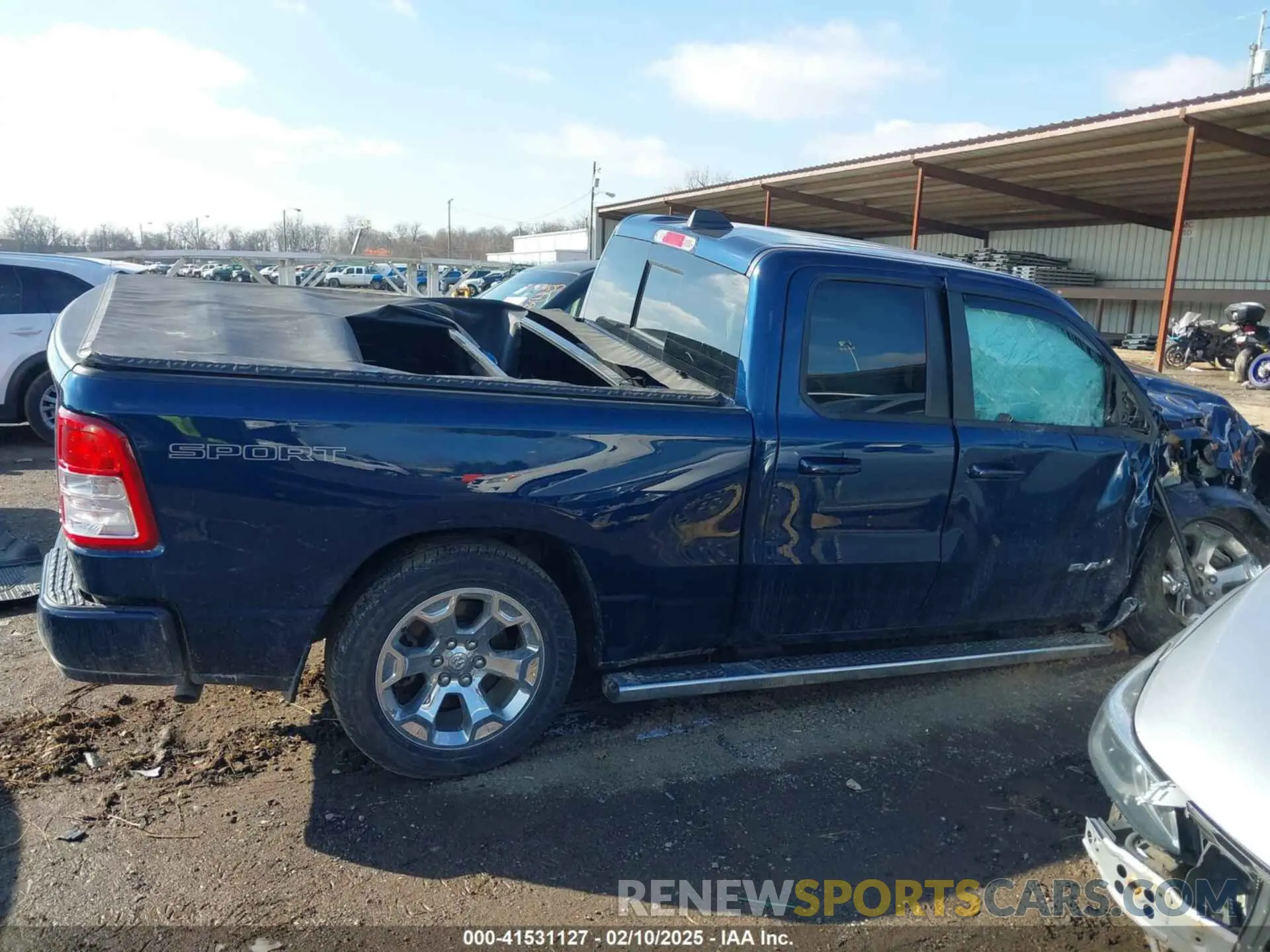 14 Фотография поврежденного автомобиля 1C6RRFBG7NN423072 RAM 1500 2022