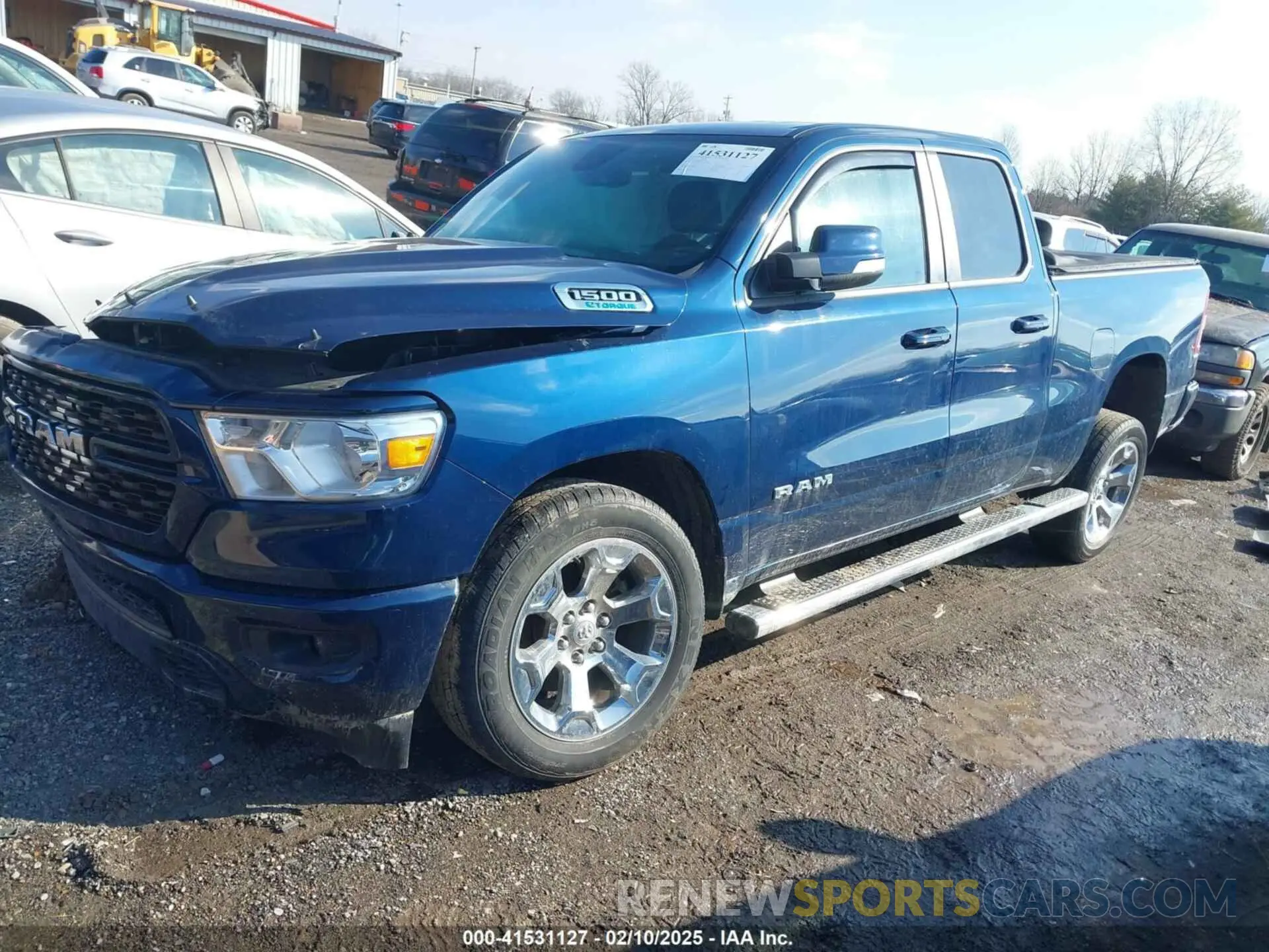 2 Фотография поврежденного автомобиля 1C6RRFBG7NN423072 RAM 1500 2022
