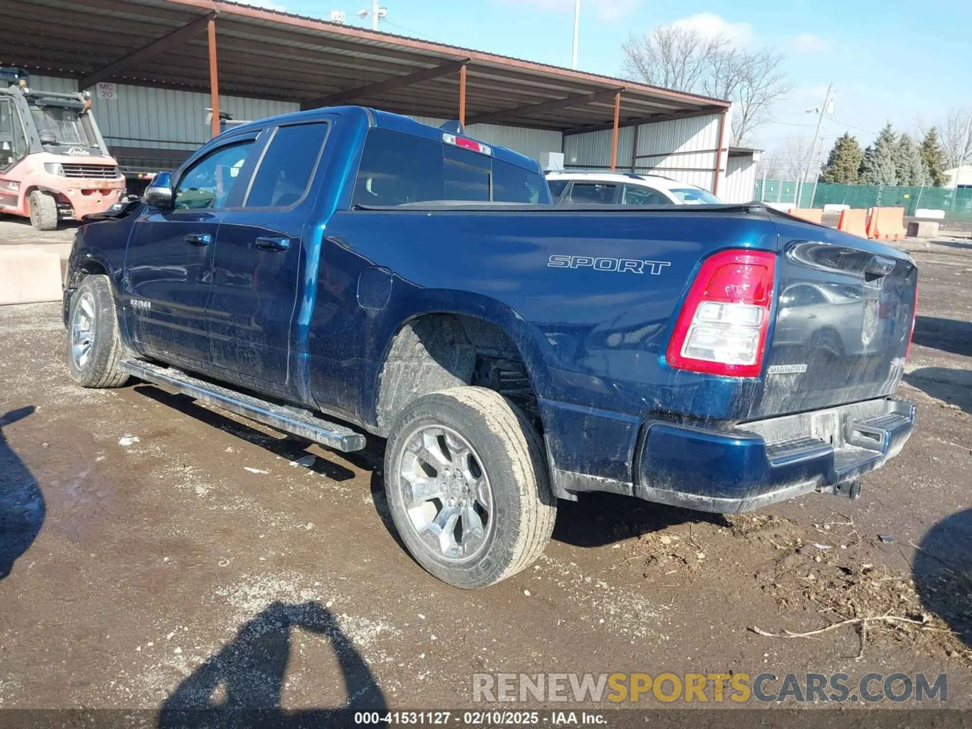 3 Фотография поврежденного автомобиля 1C6RRFBG7NN423072 RAM 1500 2022