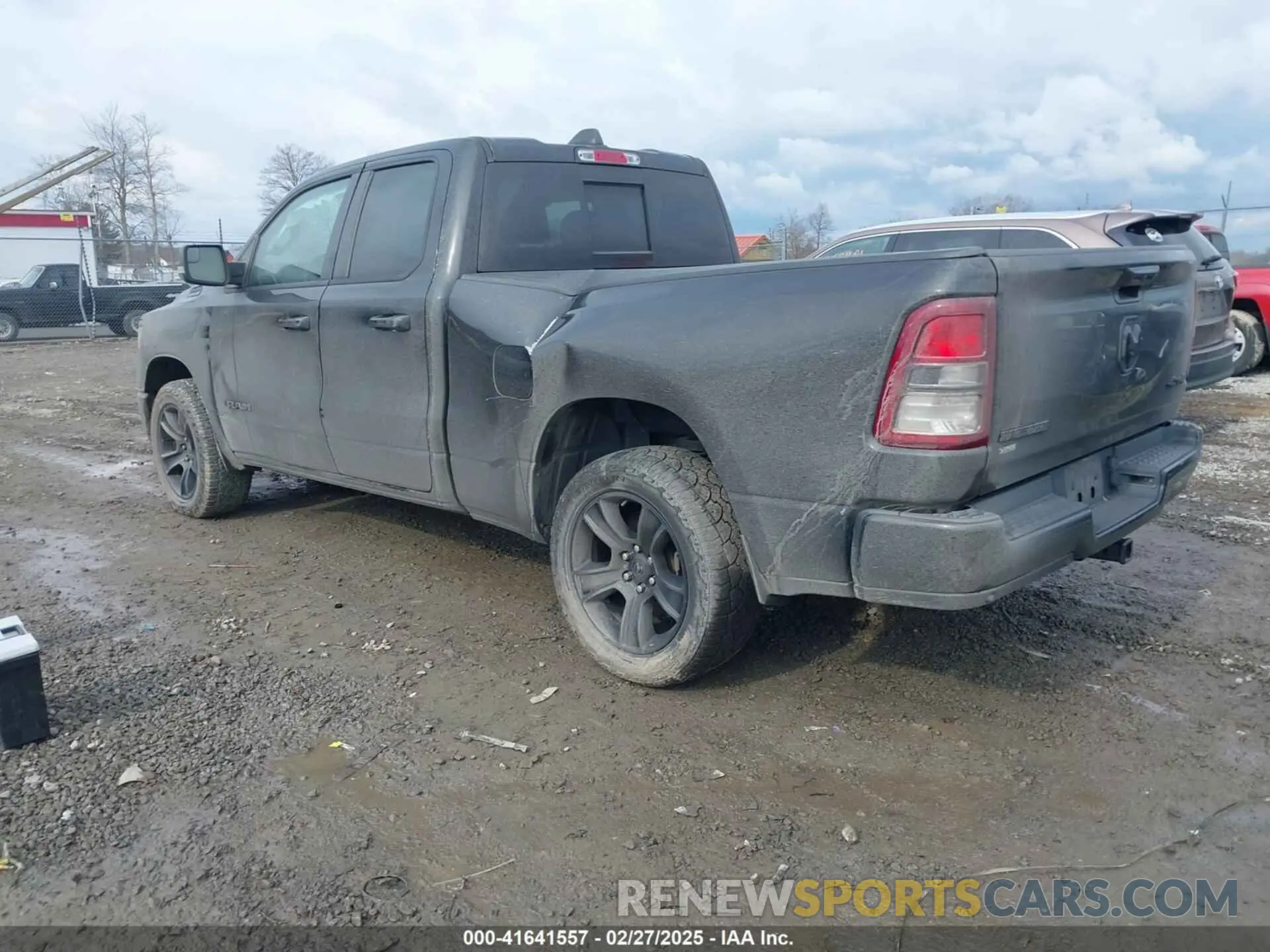 3 Фотография поврежденного автомобиля 1C6RRFBG9NN340873 RAM 1500 2022