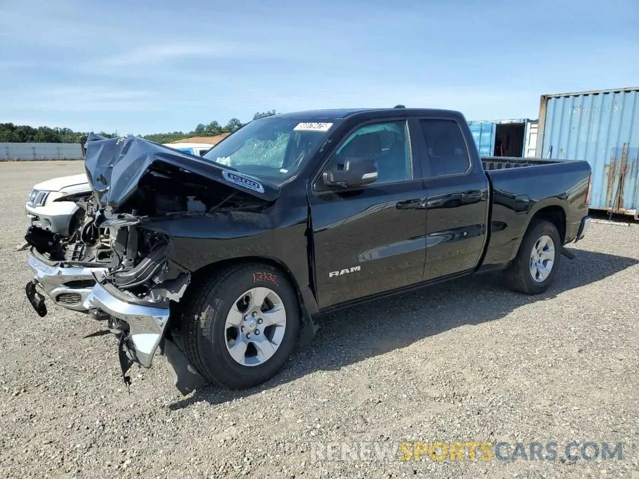 1 Photograph of a damaged car 1C6RRFBG9NN453285 RAM 1500 2022