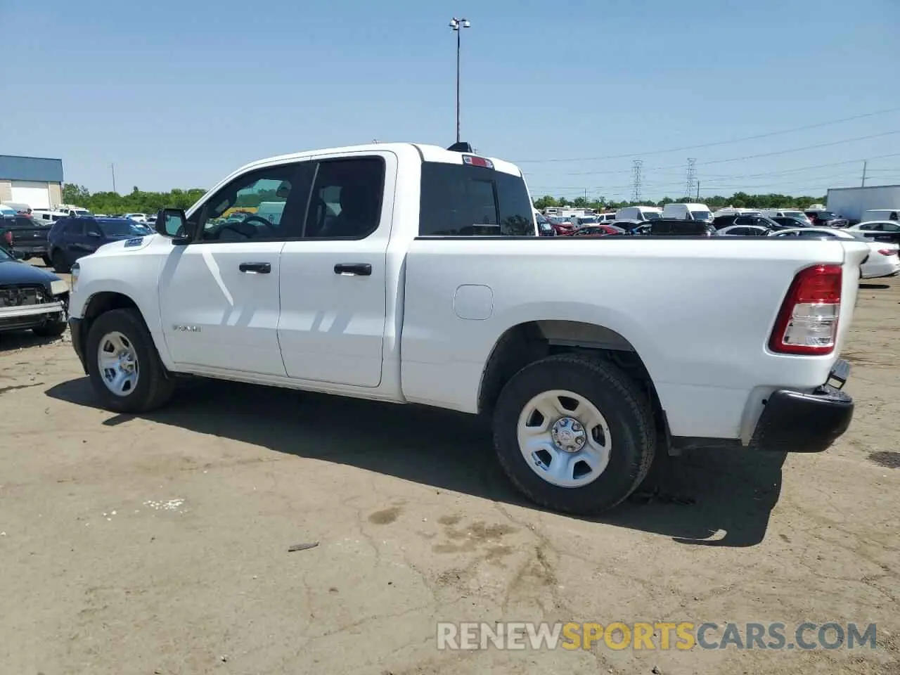 2 Photograph of a damaged car 1C6RRFCG2NN349249 RAM 1500 2022