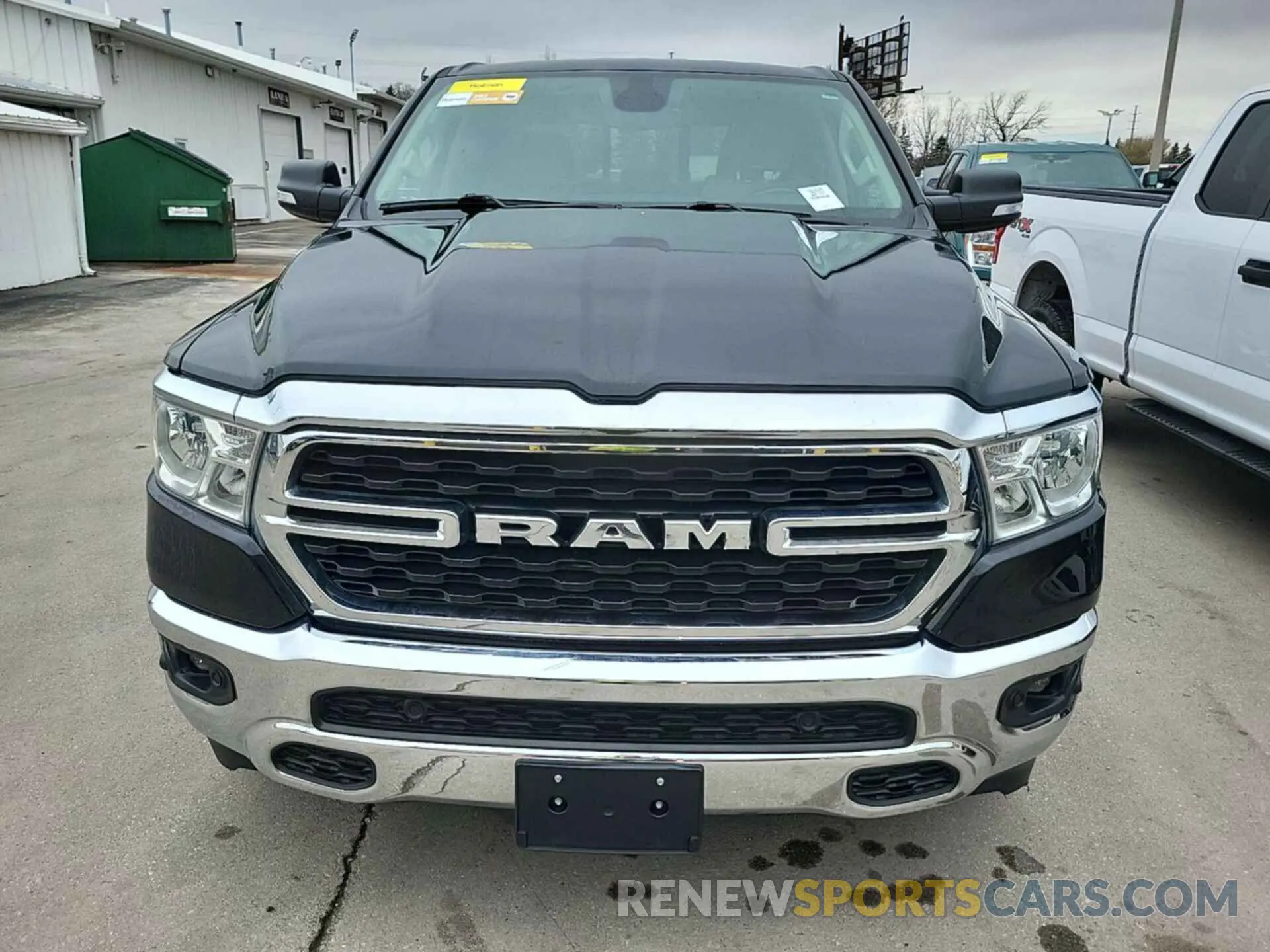 1 Photograph of a damaged car 1C6RRFFG0NN187813 RAM 1500 2022